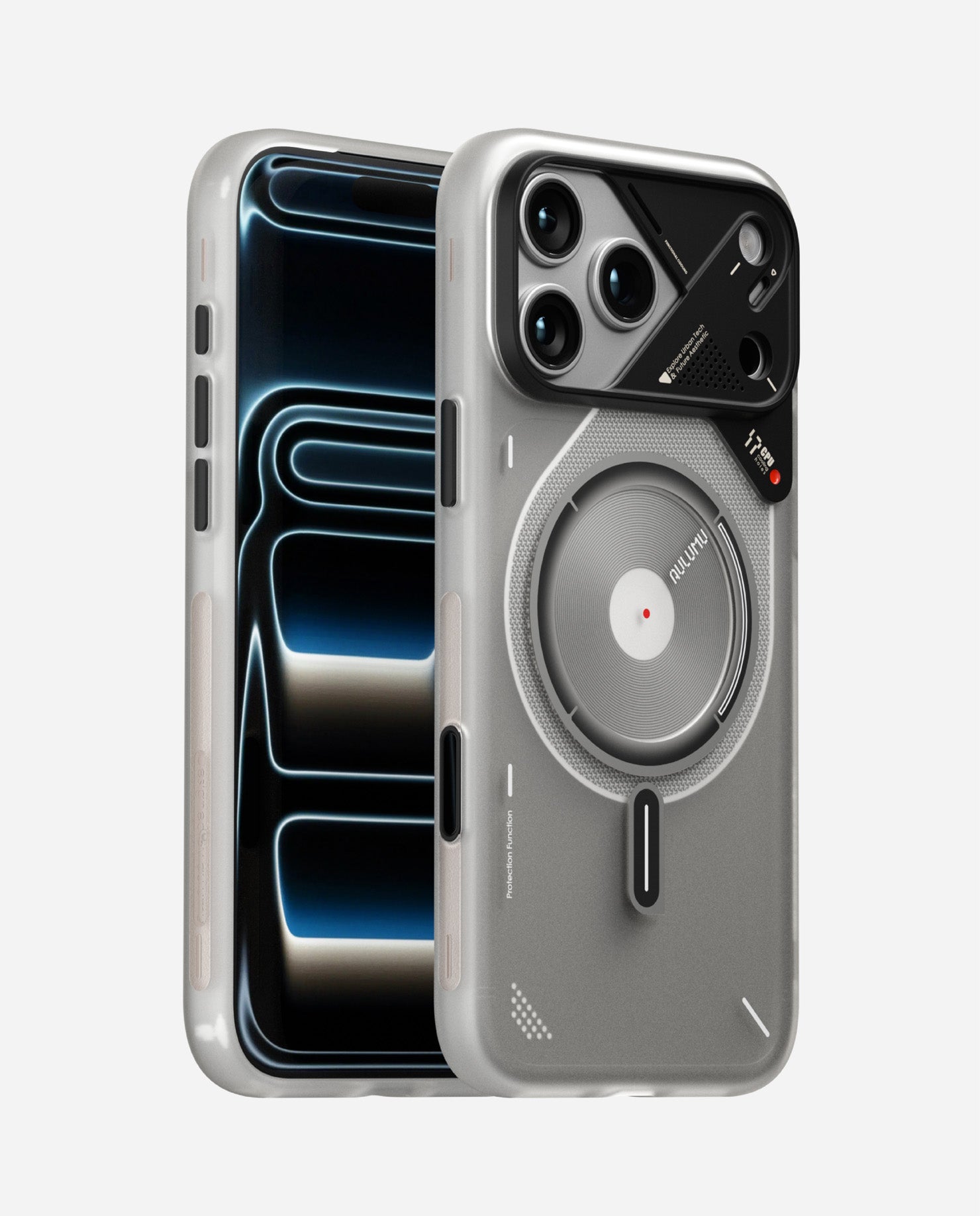 A17 iPhone 17 Series Smartphone Case | Polished Sand | Luminous Effect | MagSafe