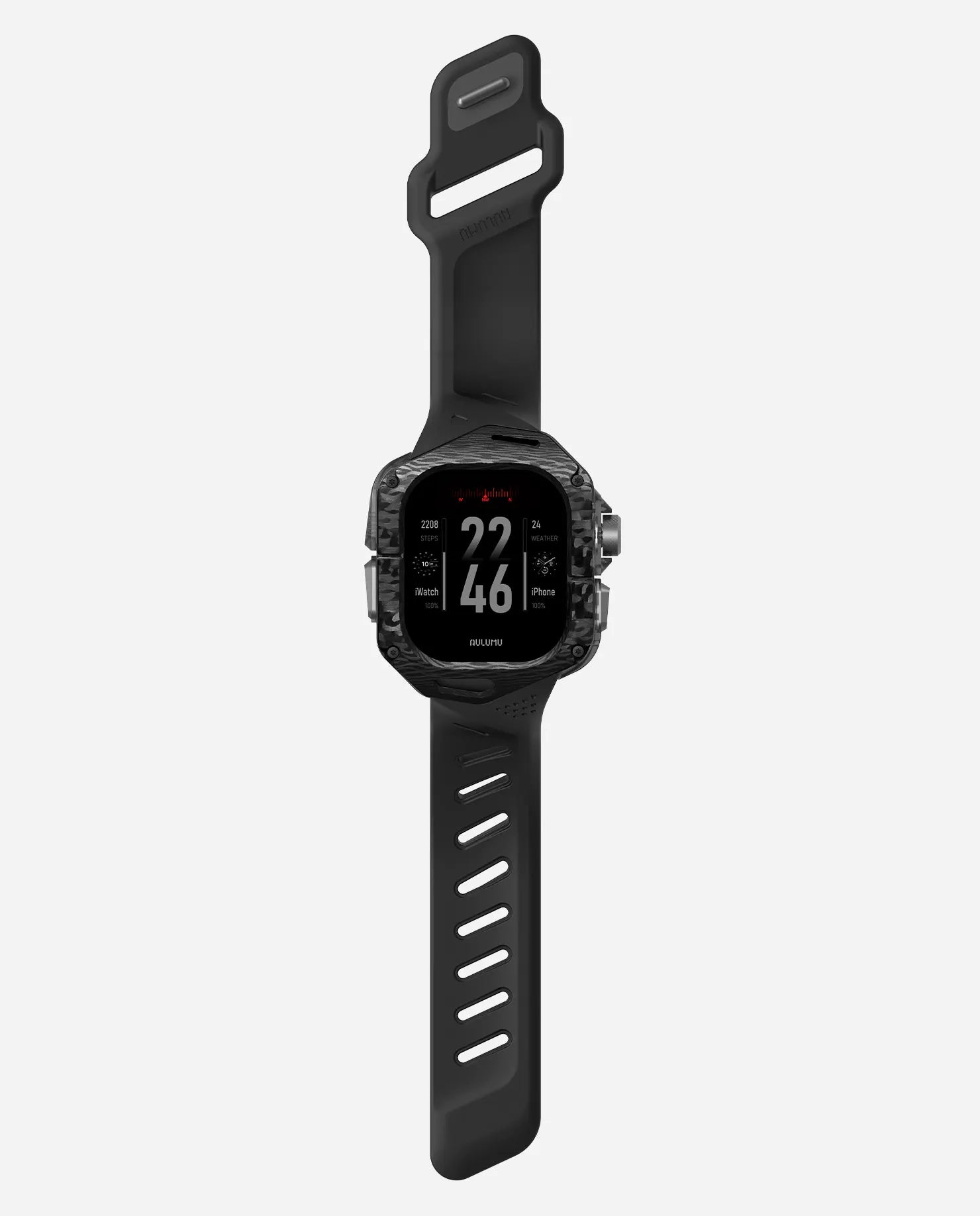 A01 Apple Watch Ultra 用 保護ケース/ハンド |カーボンケース | FKM ハンド