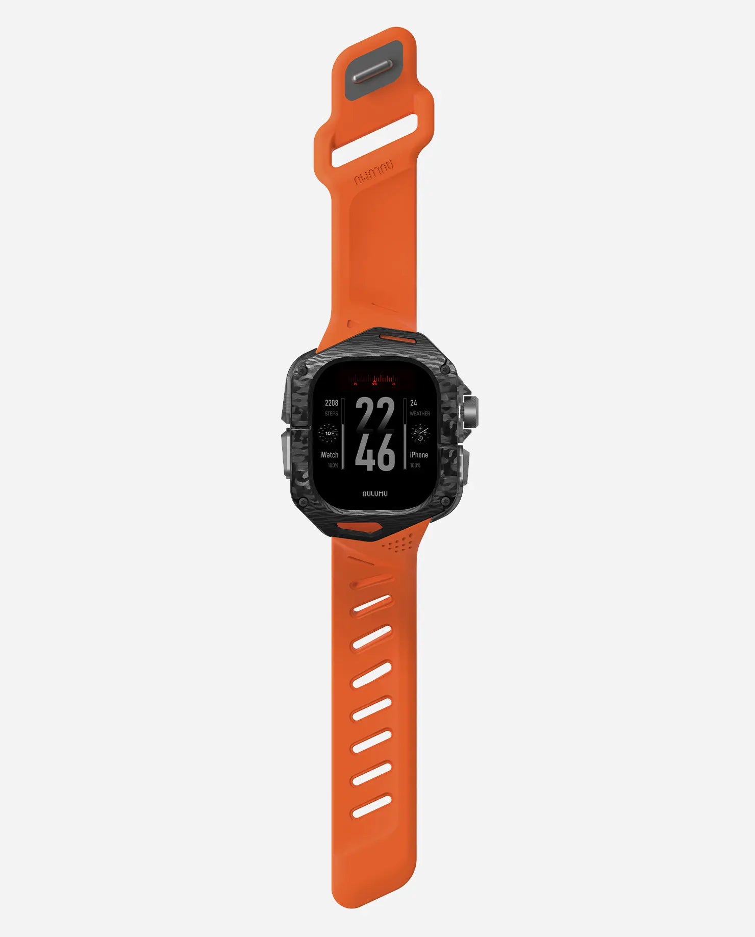 A01 Apple Watch Ultra 用 保護ケース/ハンド |カーボンケース | FKM ハンド