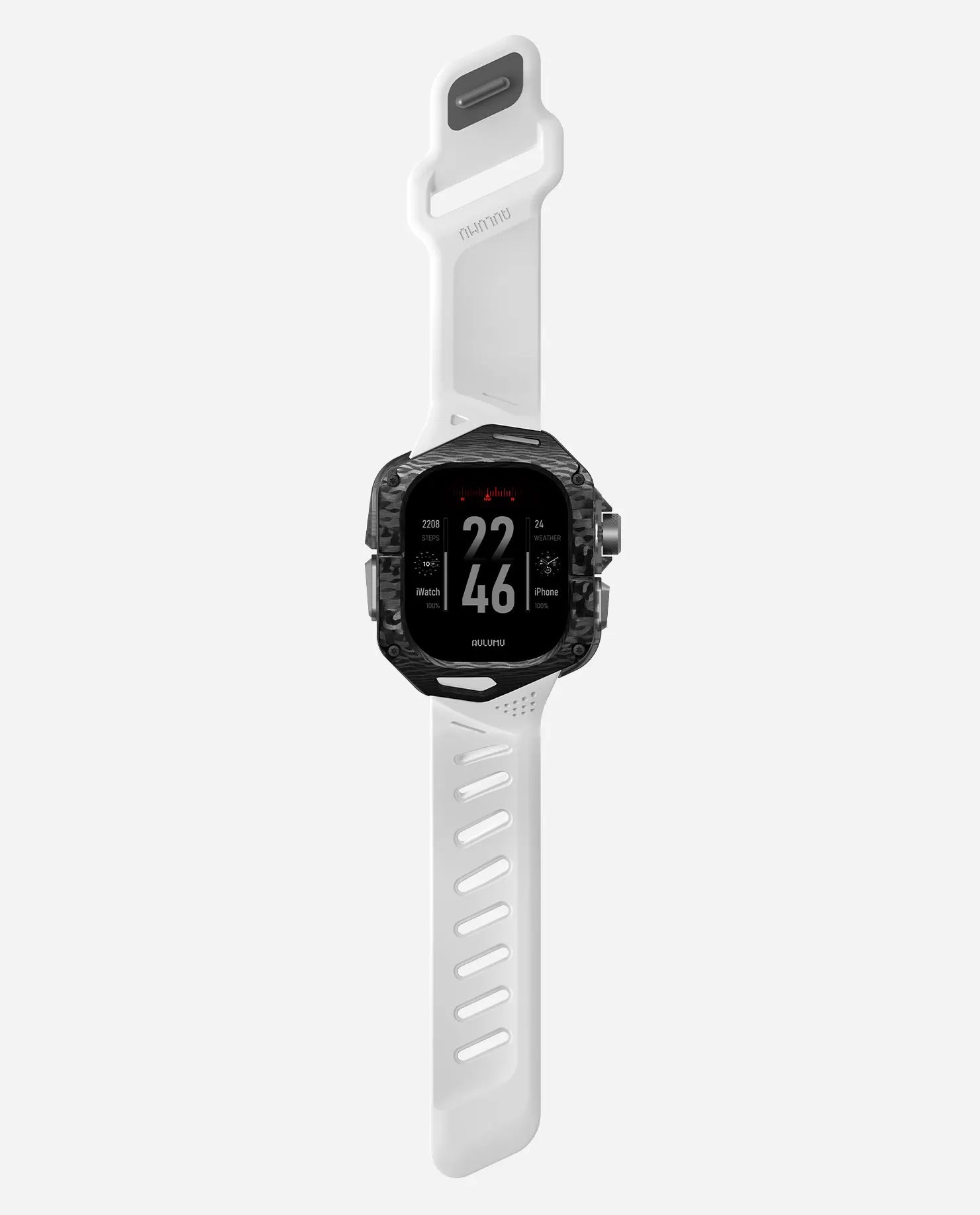 A01 Apple Watch Ultra 用 保護ケース/ハンド |カーボンケース | FKM ハンド