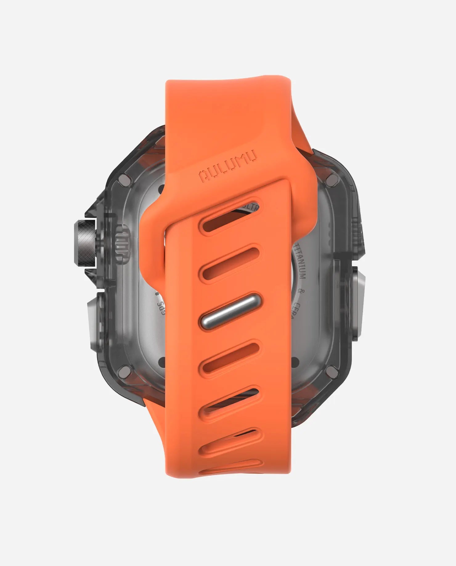 A01 Apple Watch Ultra 用 保護ケース/バンド |チタンケース | FKM バンド