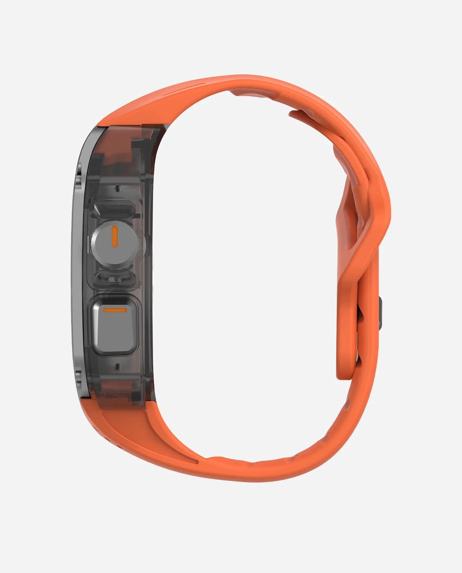 A01 Apple Watch Ultra 用 保護ケース/バンド |チタンケース | FKM バンド