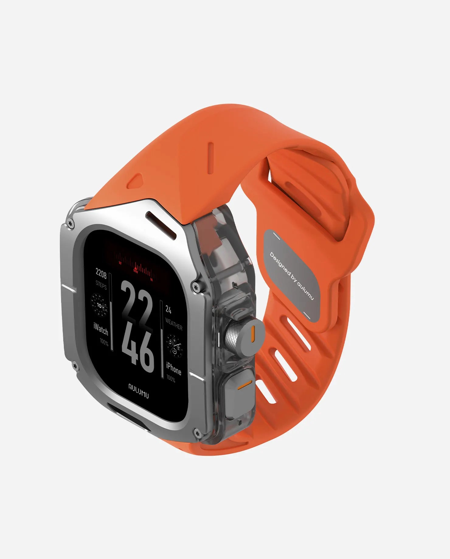 A01 Apple Watch Ultra 用 保護ケース/ハンド |チタンケース | FKM ハンド