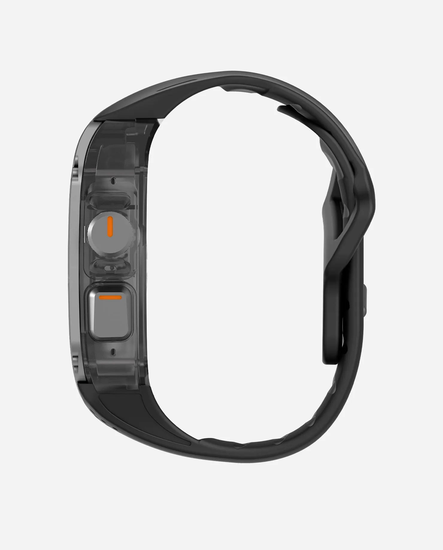 A01 Apple Watch Ultra 用 保護ケース/バンド |チタンケース | FKM バンド