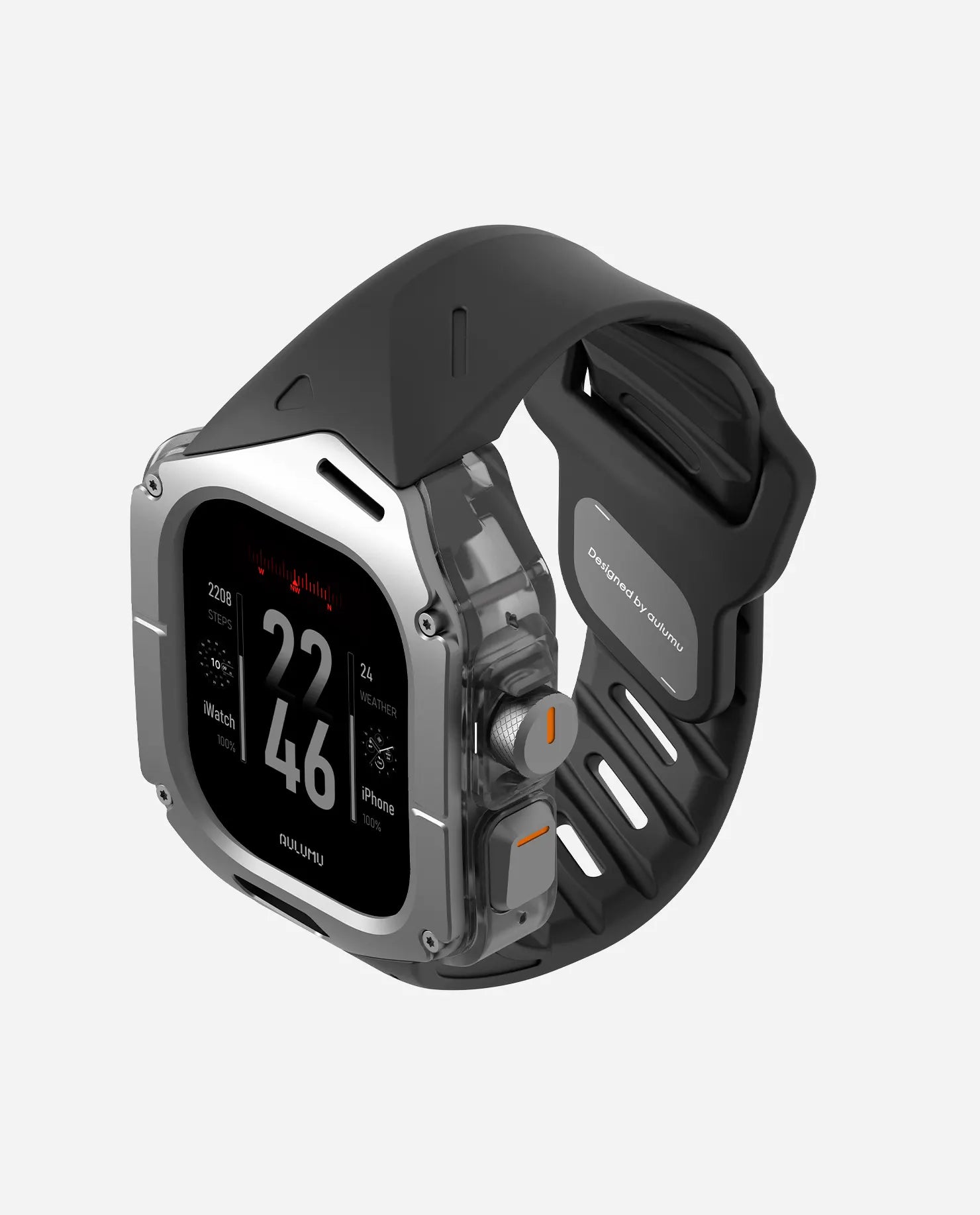 A01 Apple Watch Ultra 用 保護ケース/ハンド |チタンケース | FKM ハンド