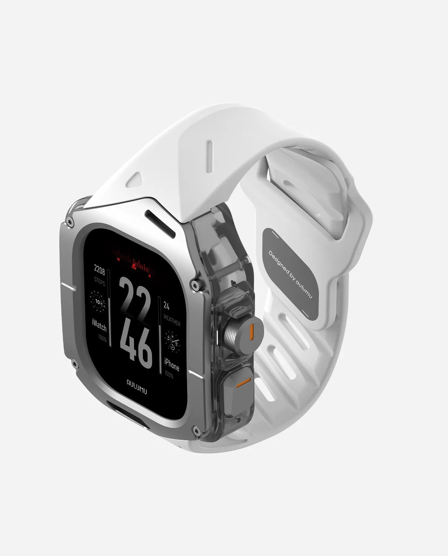 A01 Apple Watch Ultra 用 保護ケース/ハンド |チタンケース | FKM ハンド