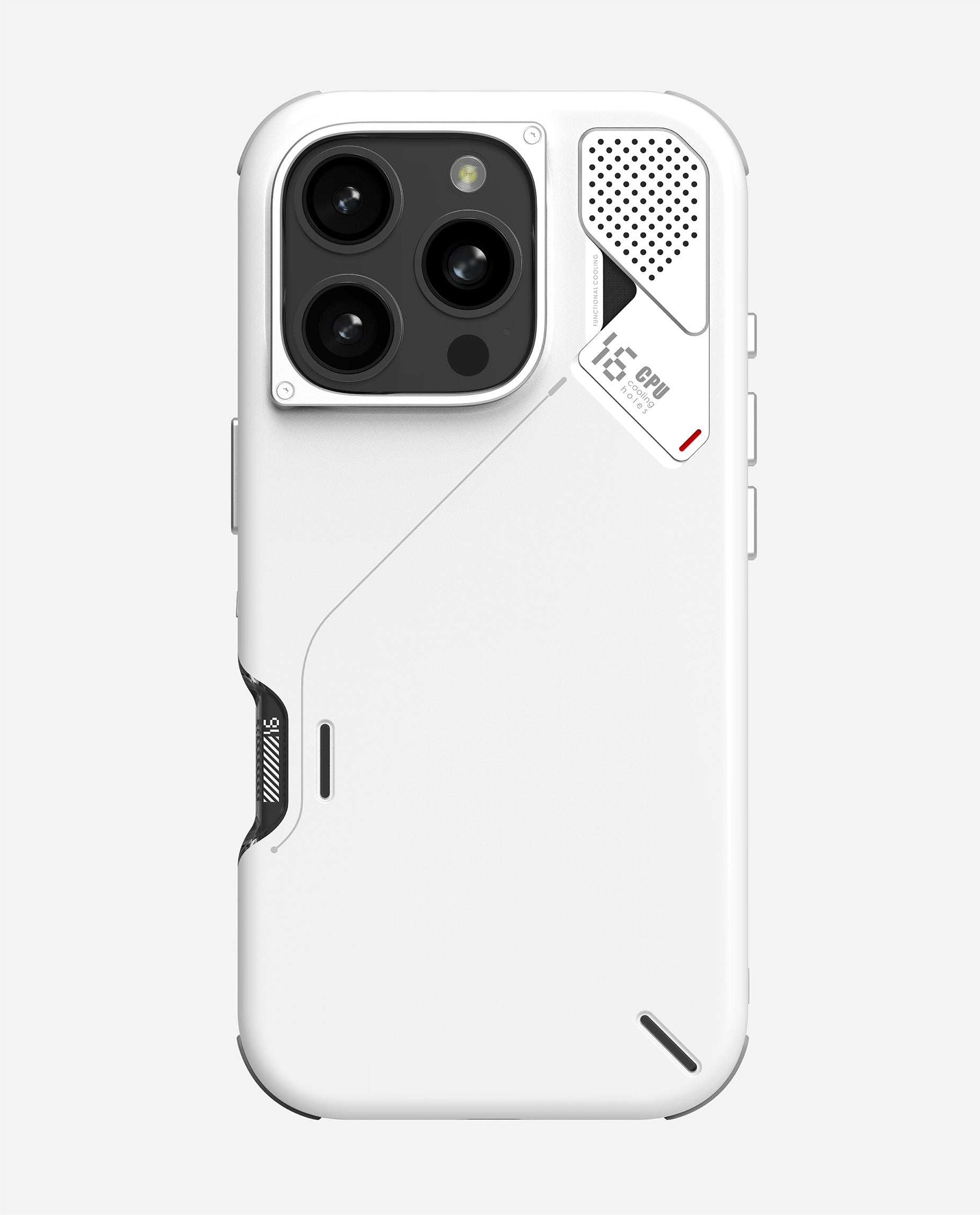 A16 iPhone 16 Proシリーズ対応 スマホケース|軽くて薄型|防振 & G05 Air 次世代マグセーフスタンド