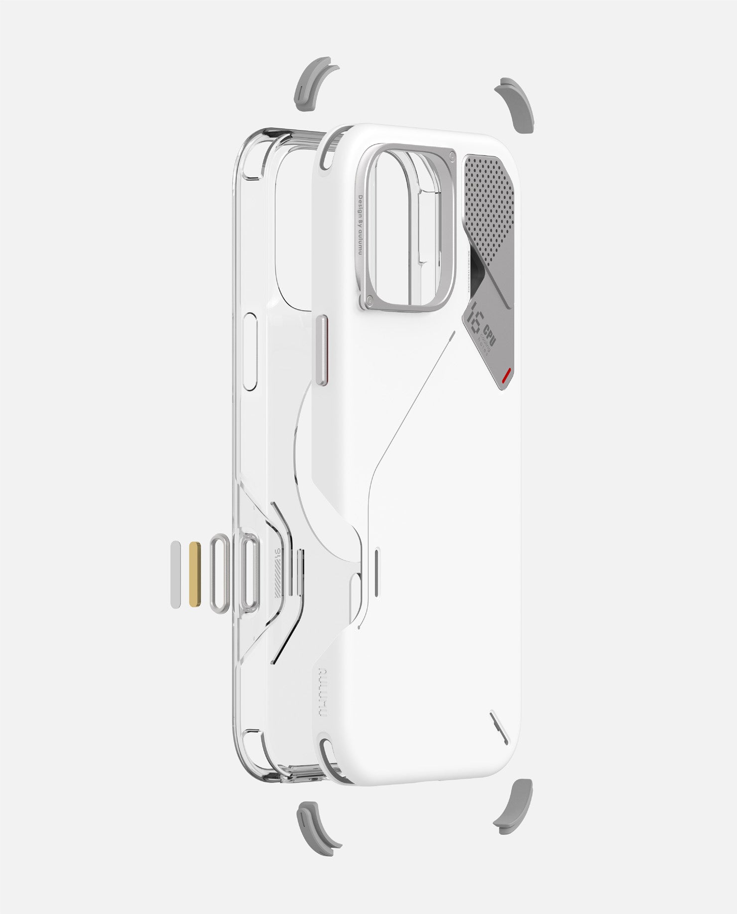 A16 iPhone 16 Proシリーズ対応 スマホケース|軽くて薄型|防振|散熱|Magsafe|カメラリング