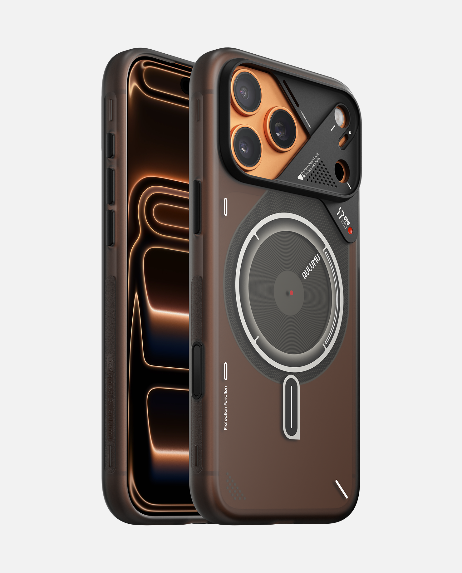 A17 iPhone 17 Series Smartphone Case | Polished Sand | Luminous Effect | MagSafe