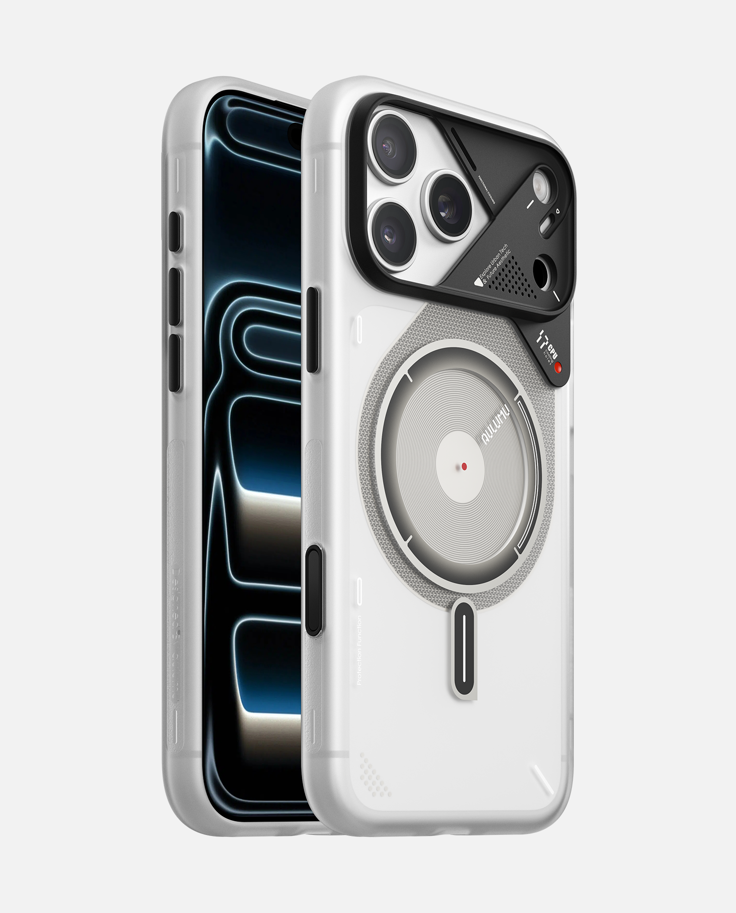 A17 iPhone 17 Series Smartphone Case | Polished Sand | Luminous Effect | MagSafe