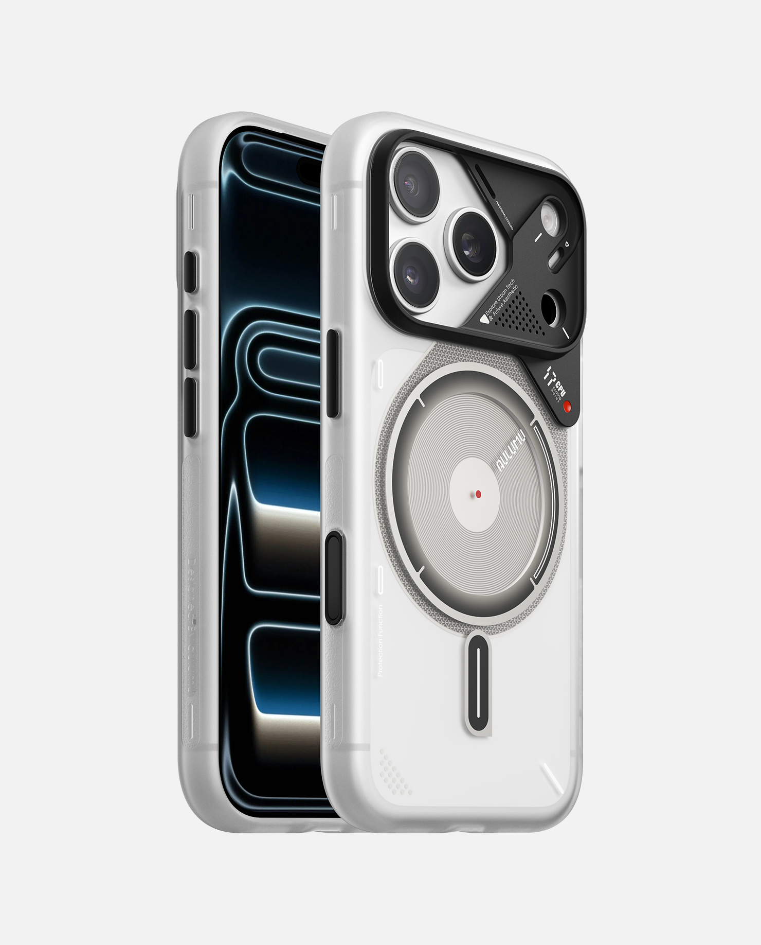 A17 iPhone 17 Series Smartphone Case | Polished Sand | Luminous Effect | MagSafe