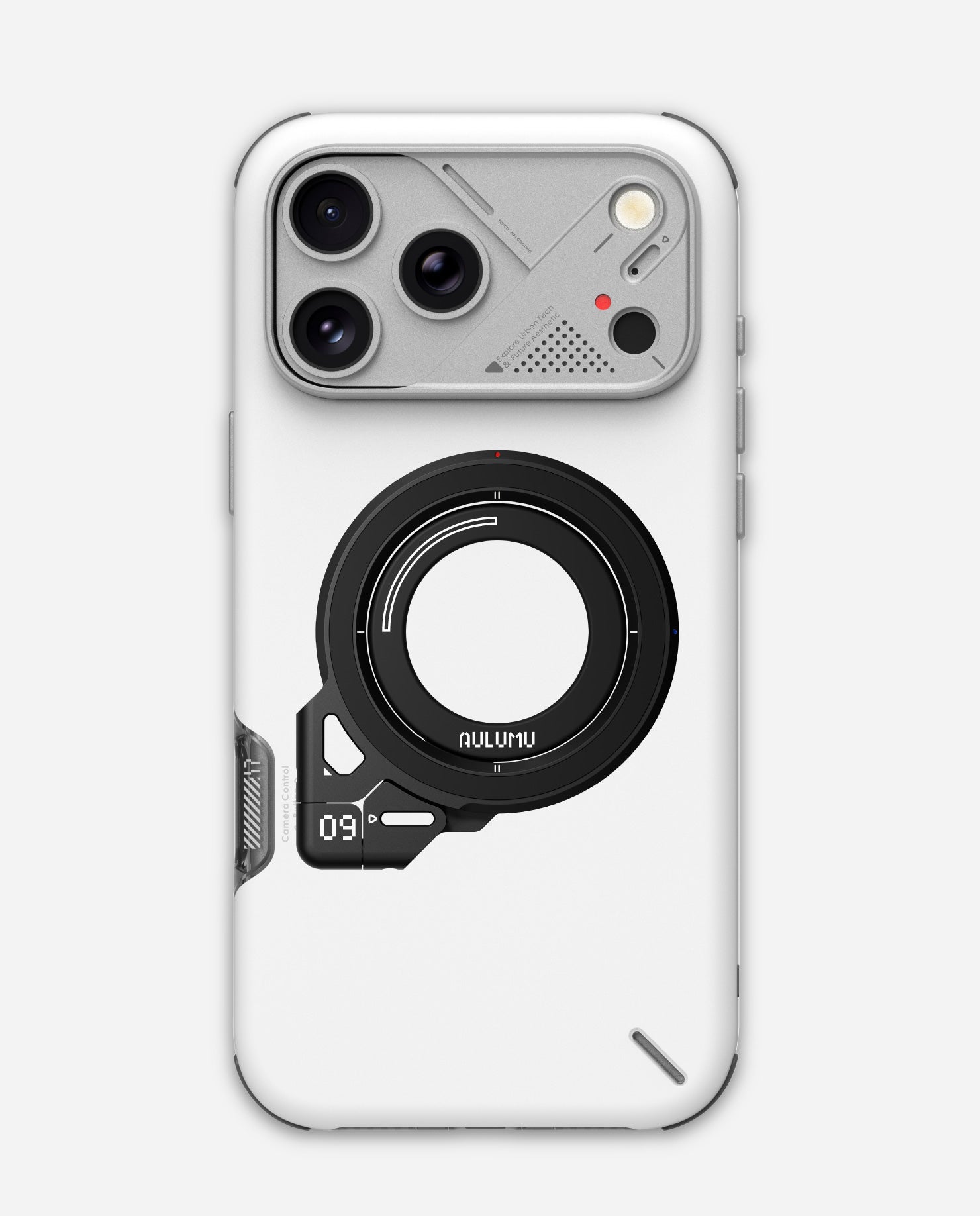 A17 iPhone 17シリーズ対応 スマホケース|軽くて薄型|防振|散熱 & G09 360度回転式 スマホリング スタンド