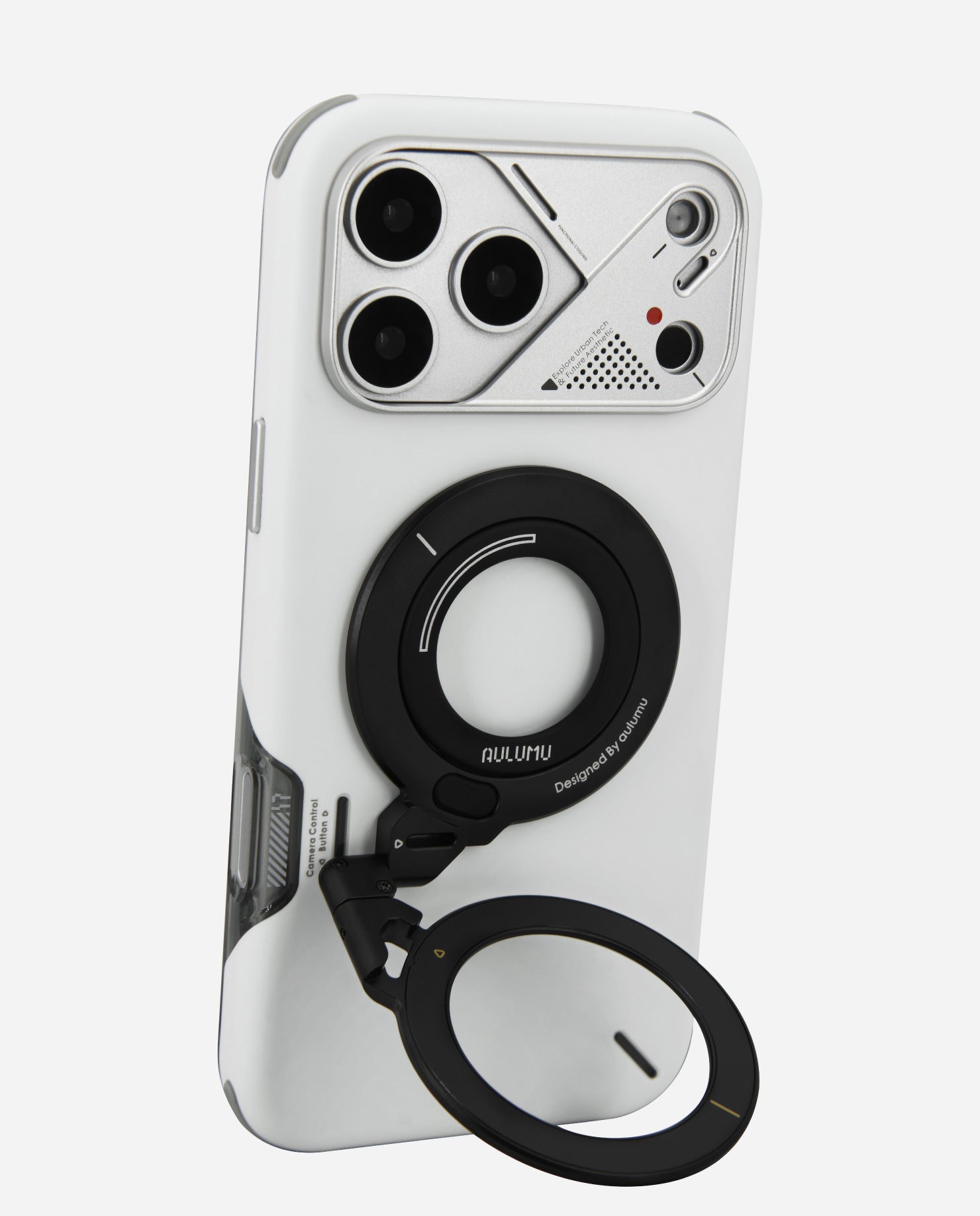 A17 iPhone 17シリーズ対応 スマホケース|軽くて薄型|防振|散熱 & G09 360度回転式 スマホリング スタンド