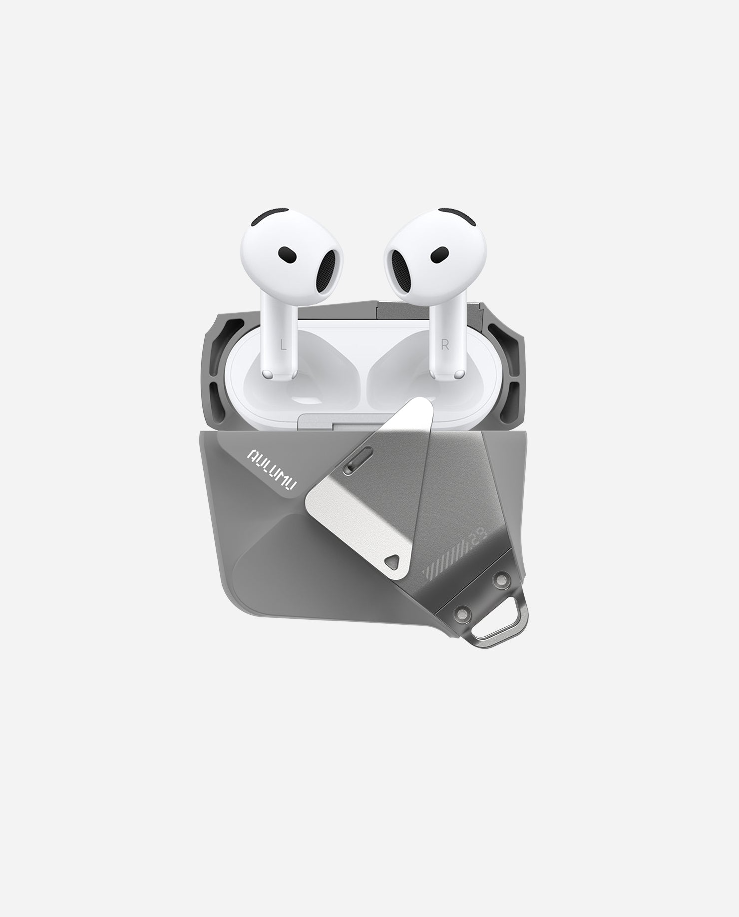 A29 Airpods 4対応 保護ケース ロック&ストラップ付き