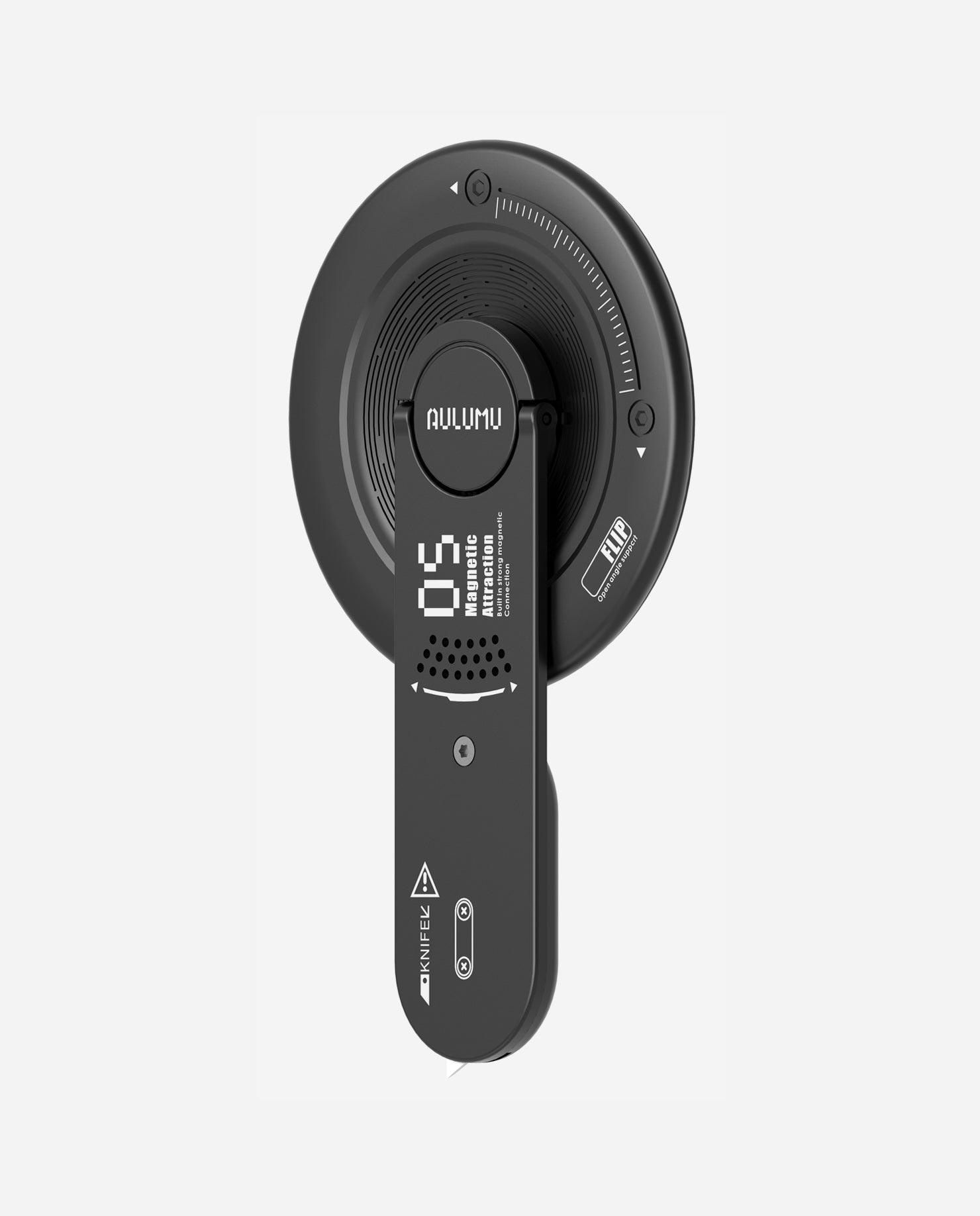 G05 スマホスタンド |4 in 1多機能|セラミックナイフ内蔵|ブラック|Magsafe