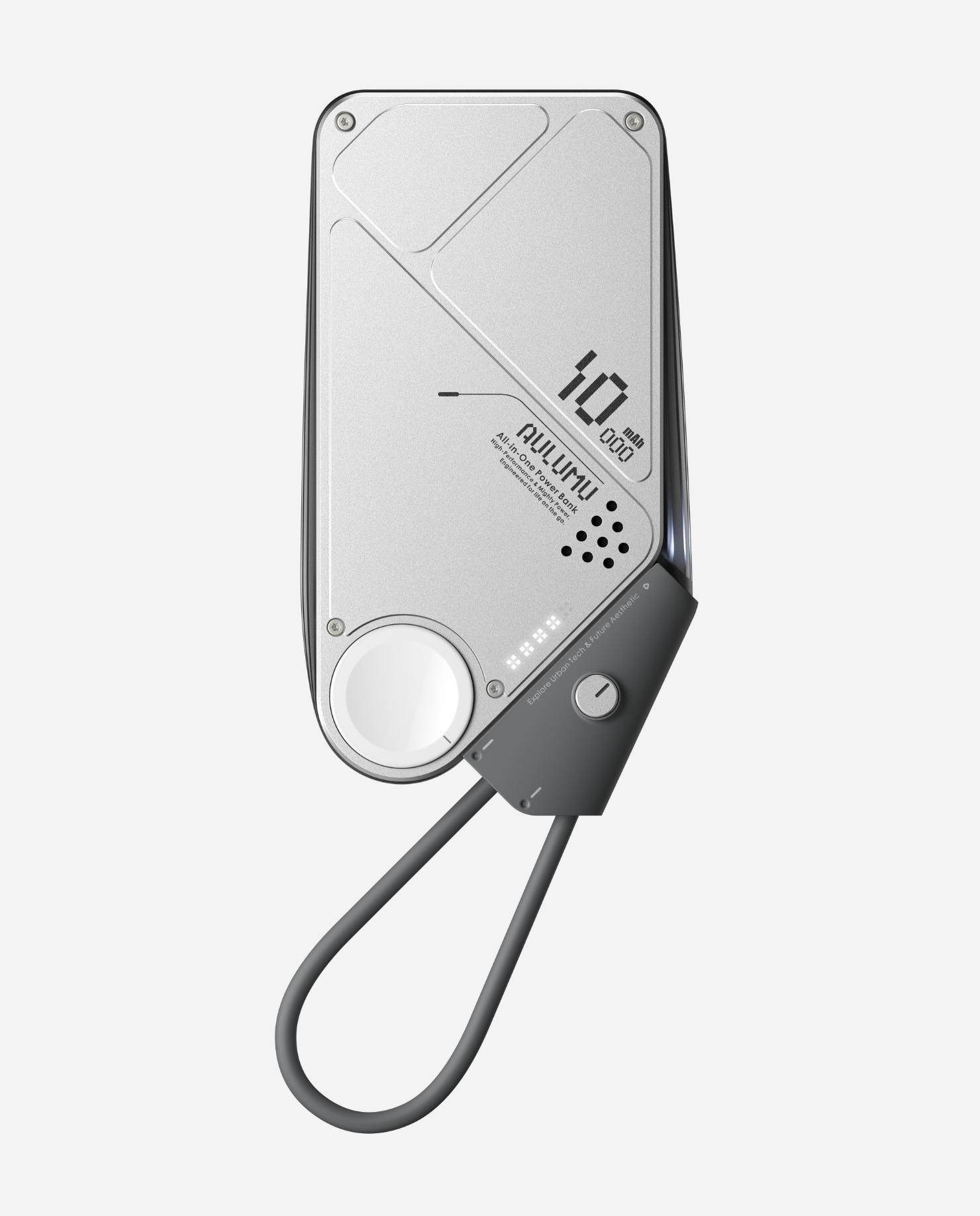 M10 10000mAh 3in1 両面マグネット式モバイルバッテリー