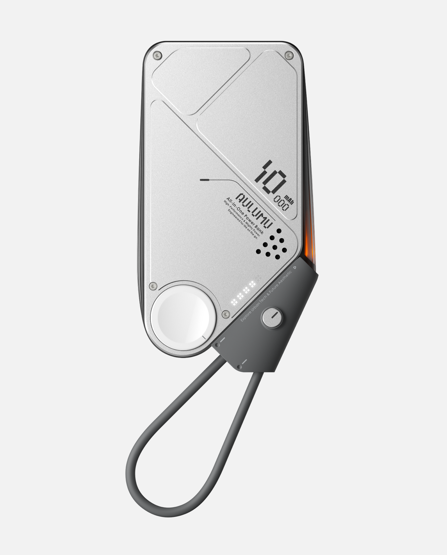 M10 10000mAh 3in1 両面マグネット式モバイルバッテリー