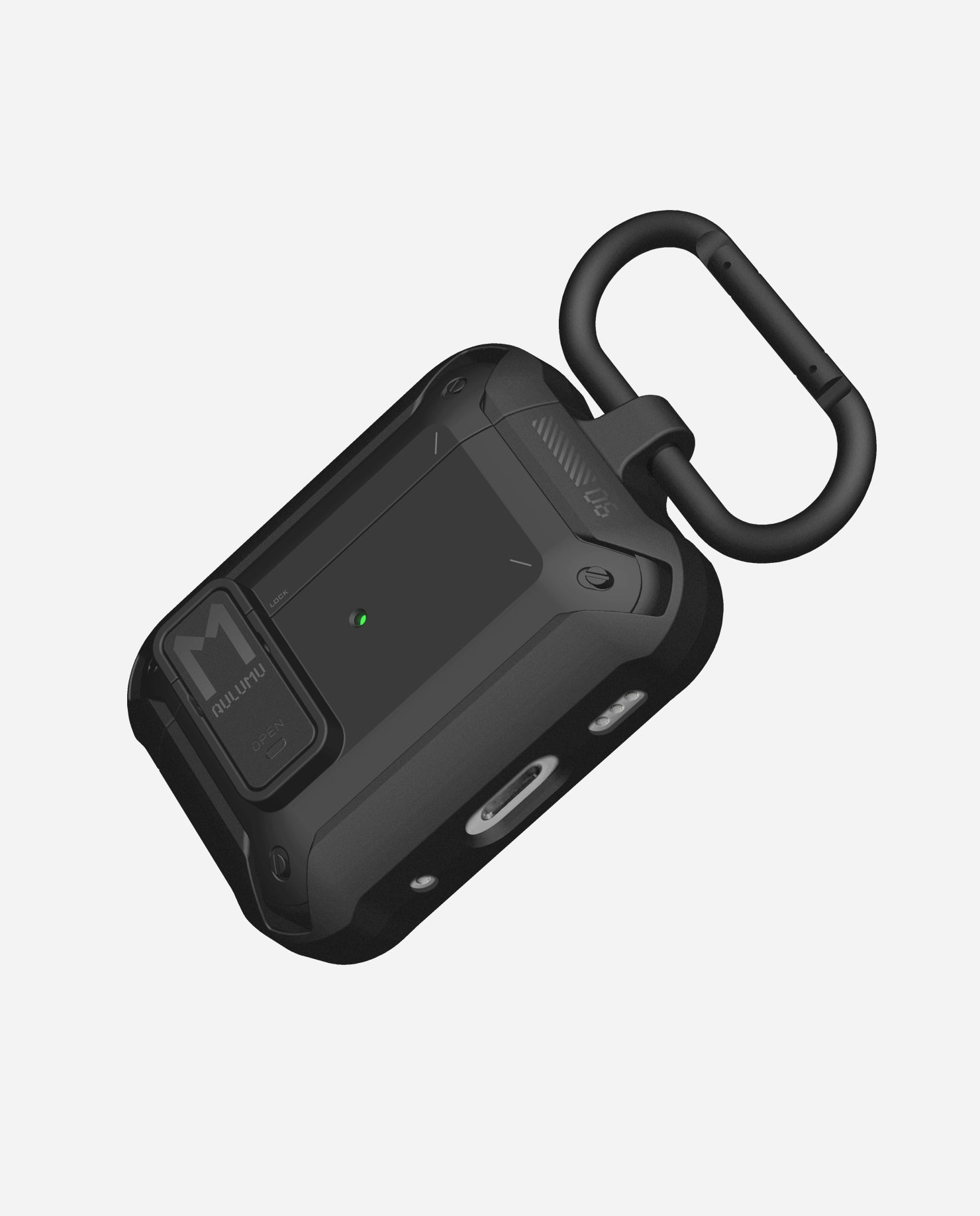 A19 Airpods Pro 用 保護ケース ロック&キーホルダー付き