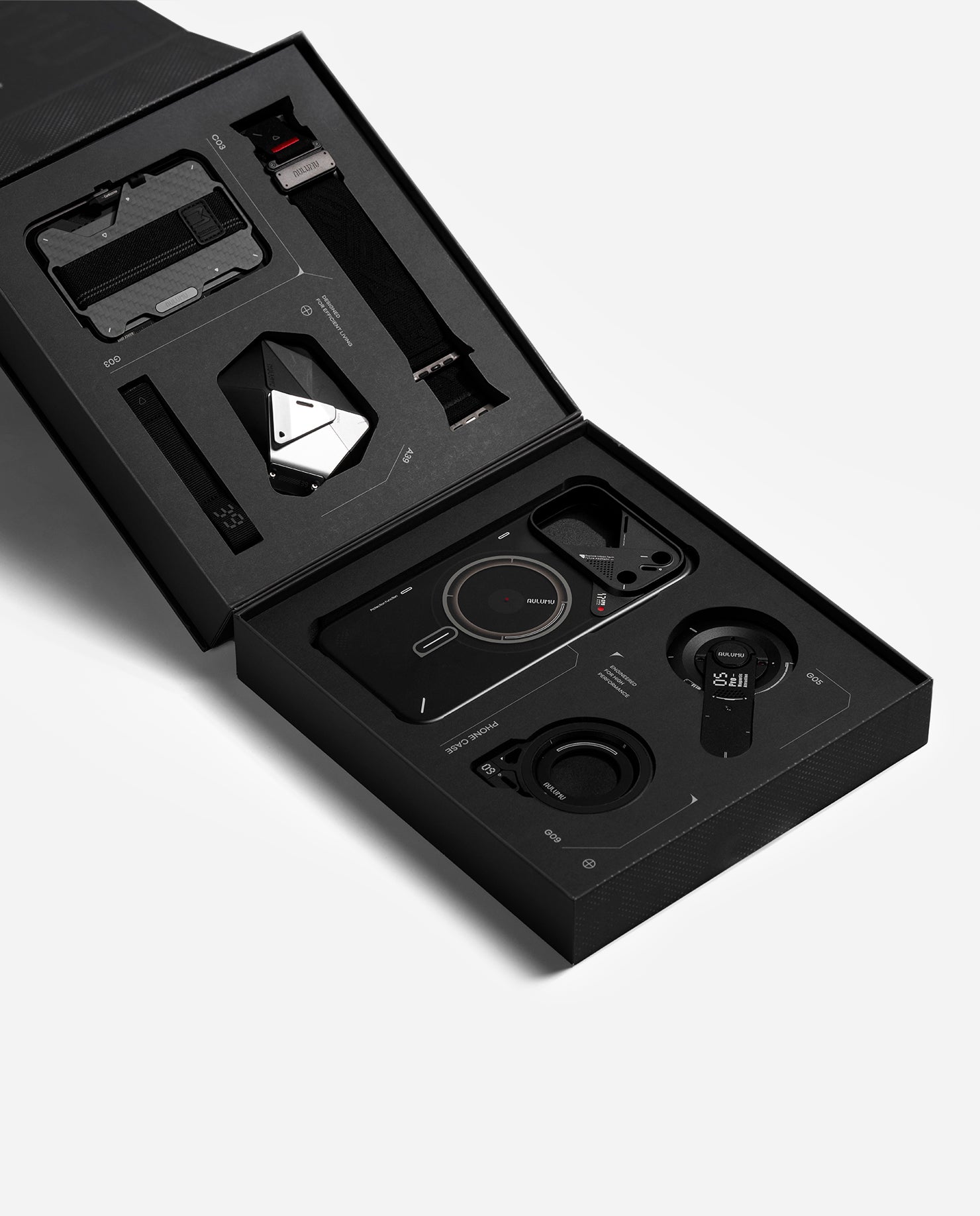 aulumu Urban Tech ギフトボックス｜アーバンテックアクセサリー 6点セット