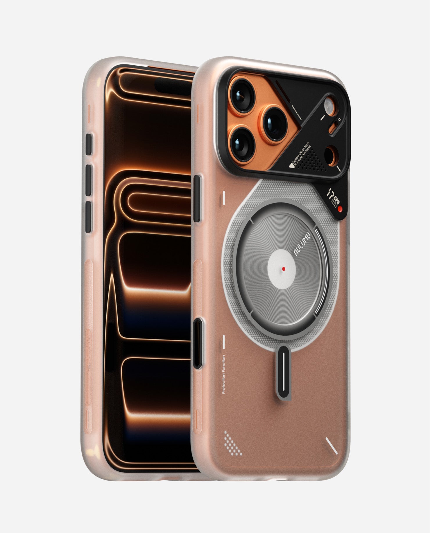 A17 iPhone 17 Series Smartphone Case | Polished Sand | Luminous Effect | MagSafe