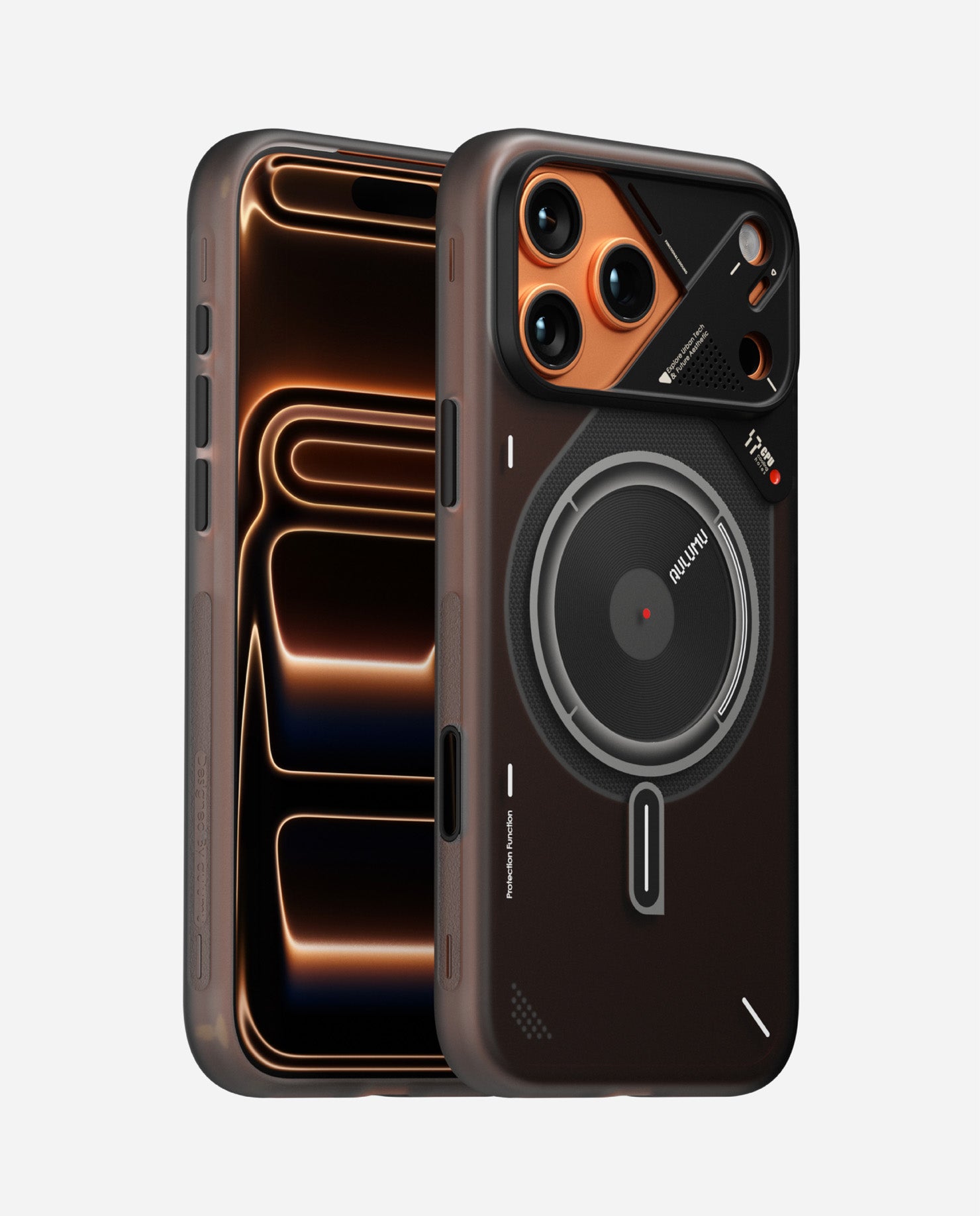 A17 iPhone 17 Series Smartphone Case | Polished Sand | Luminous Effect | MagSafe