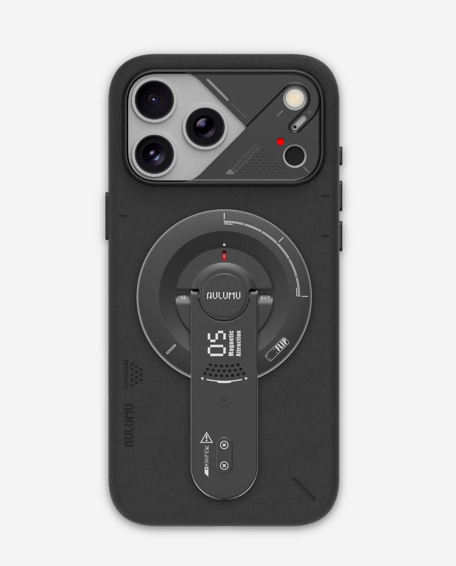 iPhone17 Pro / Pro Max用 ヴィーガンレザーケース & G05 Air 次世代マグセーフスタンド