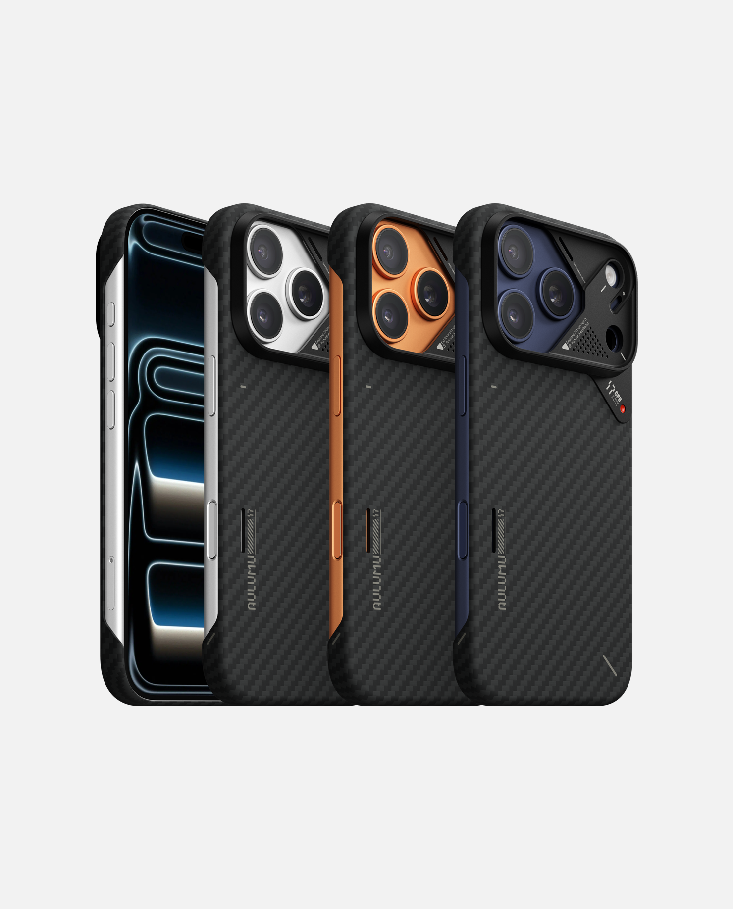 A17 iPhone 17 Proシリーズ対応 スマホケース|アラミド繊維|断熱窓|超薄型|MagSafe対応