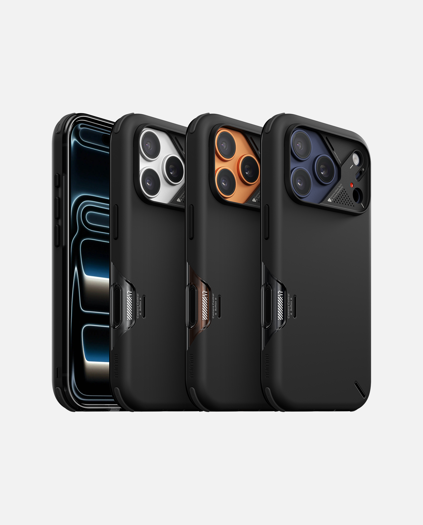 A17 iPhone 17 Series Smartphone Case | Lightweight and Slim | Anti-Vibration | Heat Dissipation | MagSafe | Camera Ring