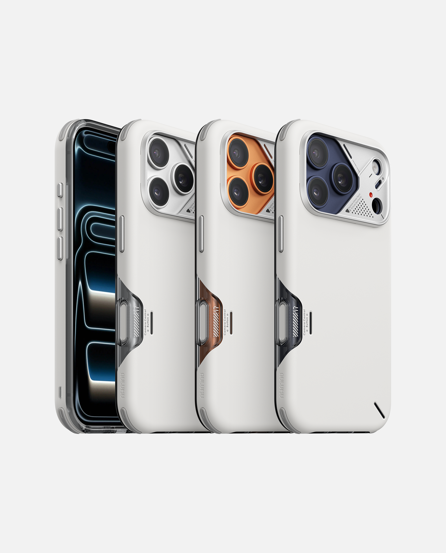 A17 iPhone 17 Series Smartphone Case | Lightweight and Slim | Anti-Vibration | Heat Dissipation | MagSafe | Camera Ring