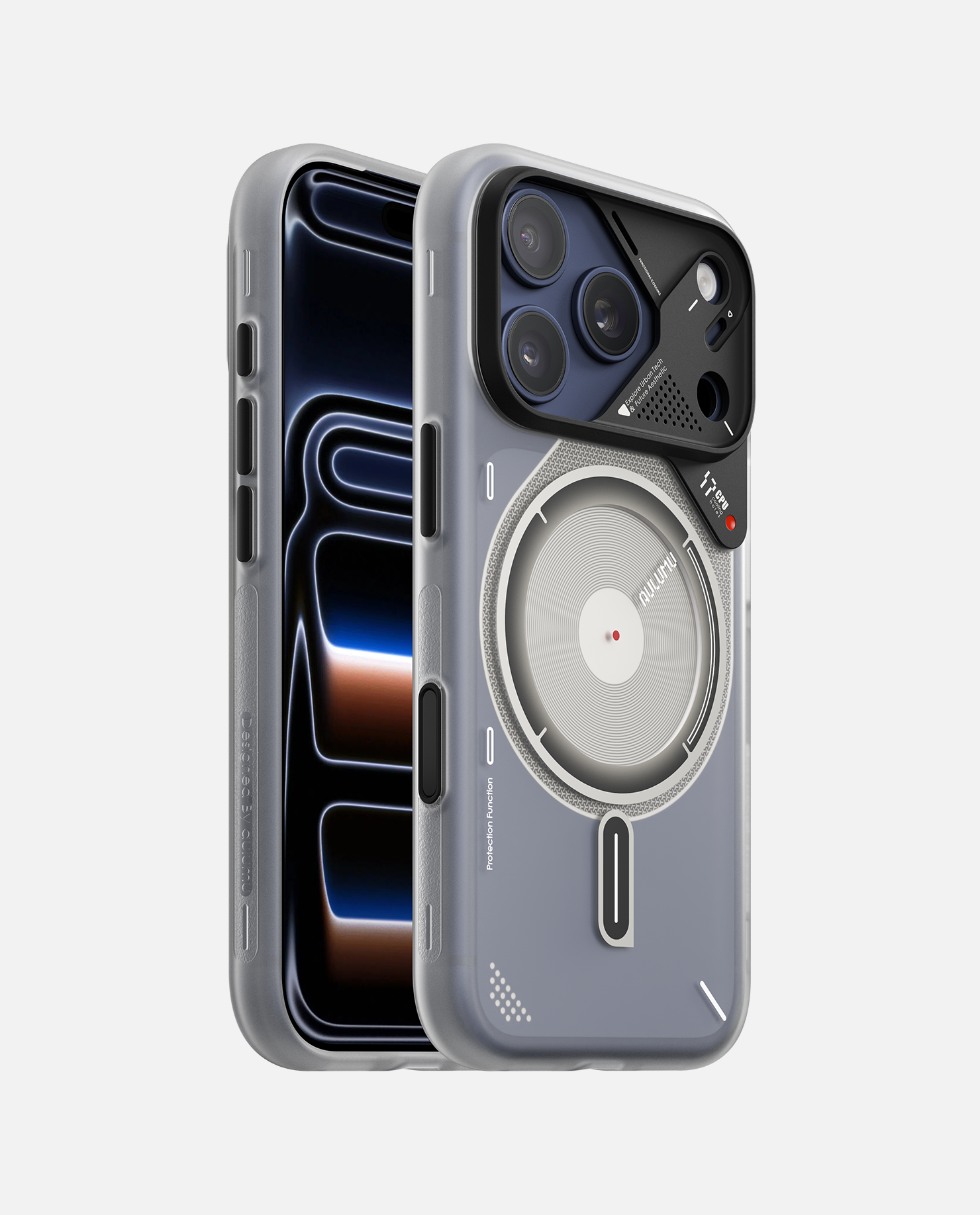 A17 iPhone 17 Series Smartphone Case | Polished Sand | Luminous Effect | MagSafe