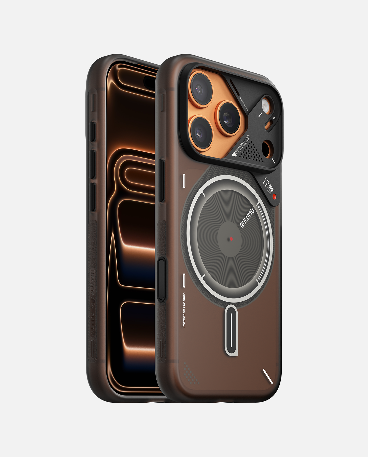 A17 iPhone 17 Series Smartphone Case | Polished Sand | Luminous Effect | MagSafe