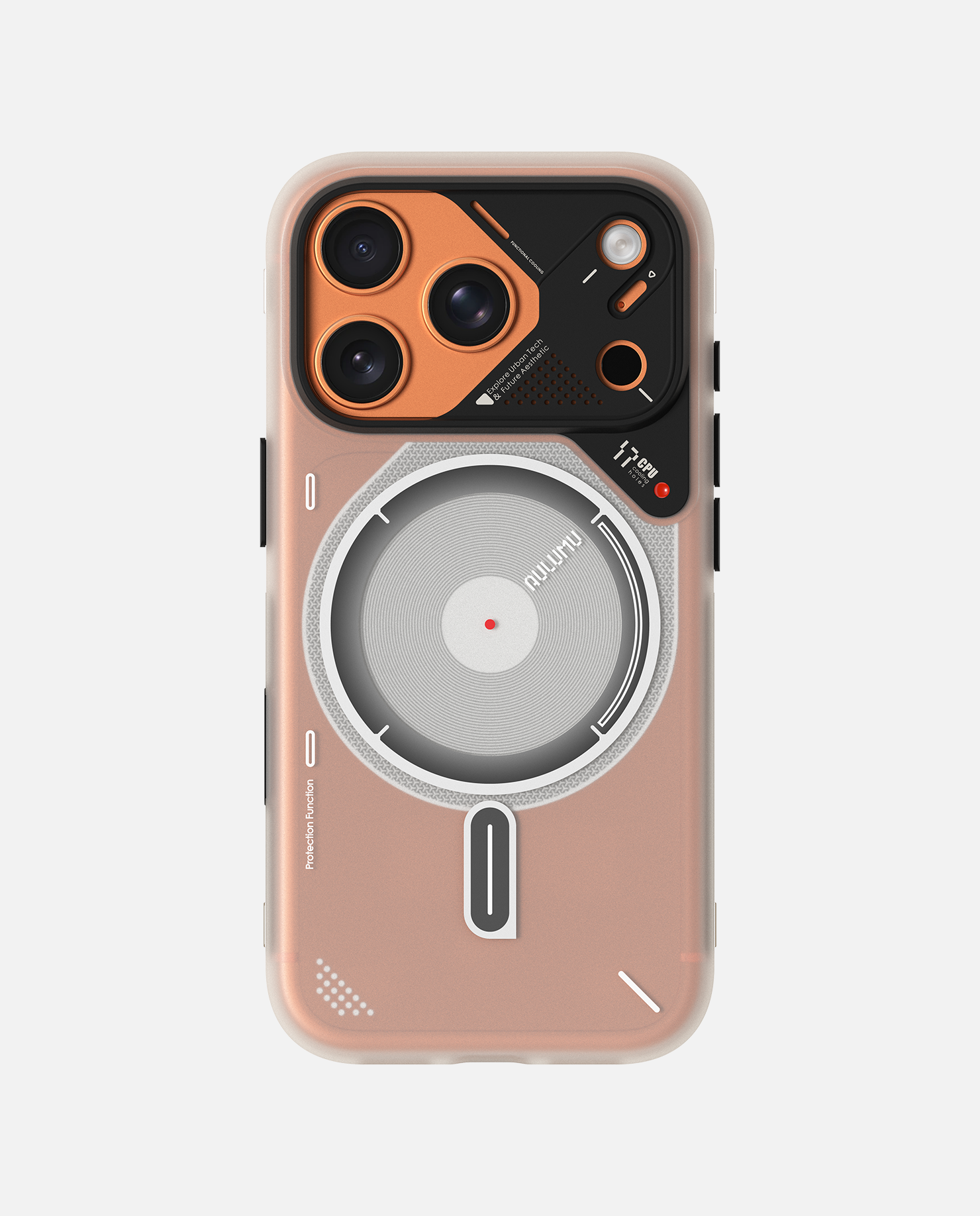 A17 iPhone 17 Series Smartphone Case | Polished Sand | Luminous Effect | MagSafe