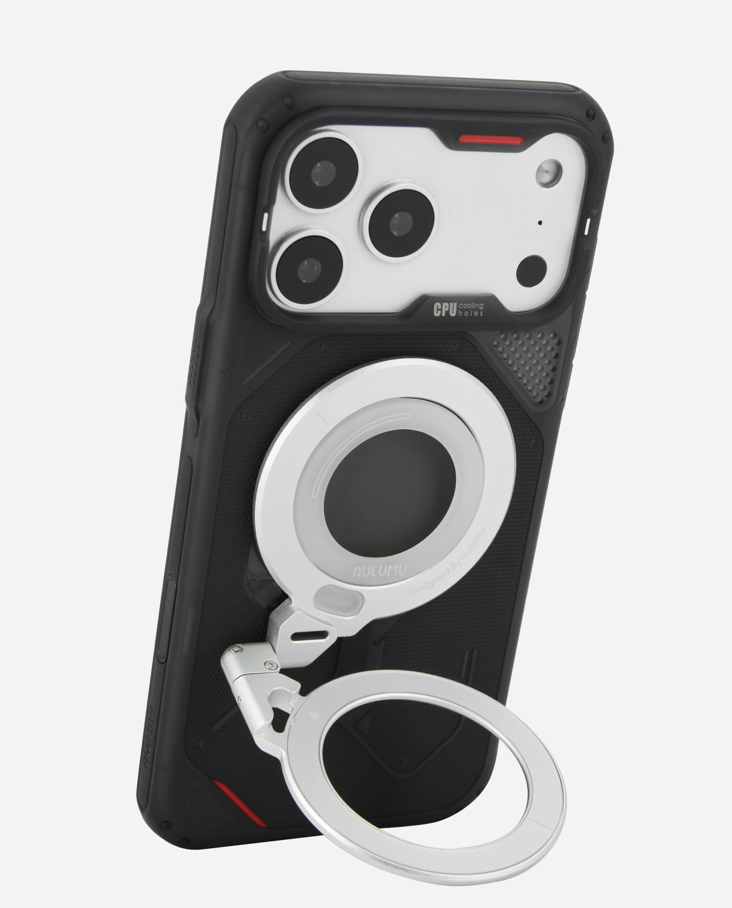 iPhone 17 Pro/Pro Max用 アウトドアケース & G09 360度回転式 スマホリング スタンド