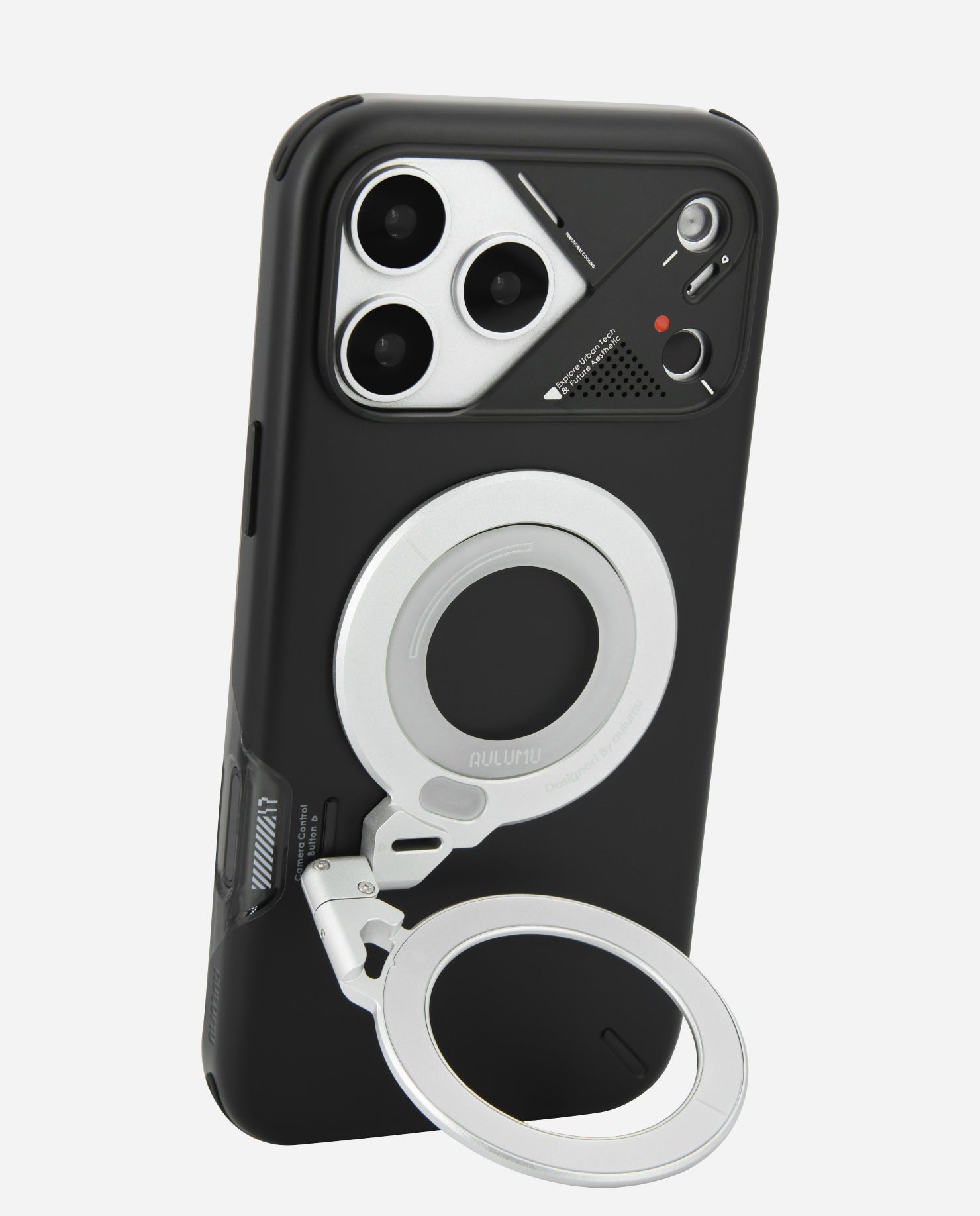 A17 iPhone 17シリーズ対応 スマホケース|軽くて薄型|防振|散熱 & G09 360度回転式 スマホリング スタンド