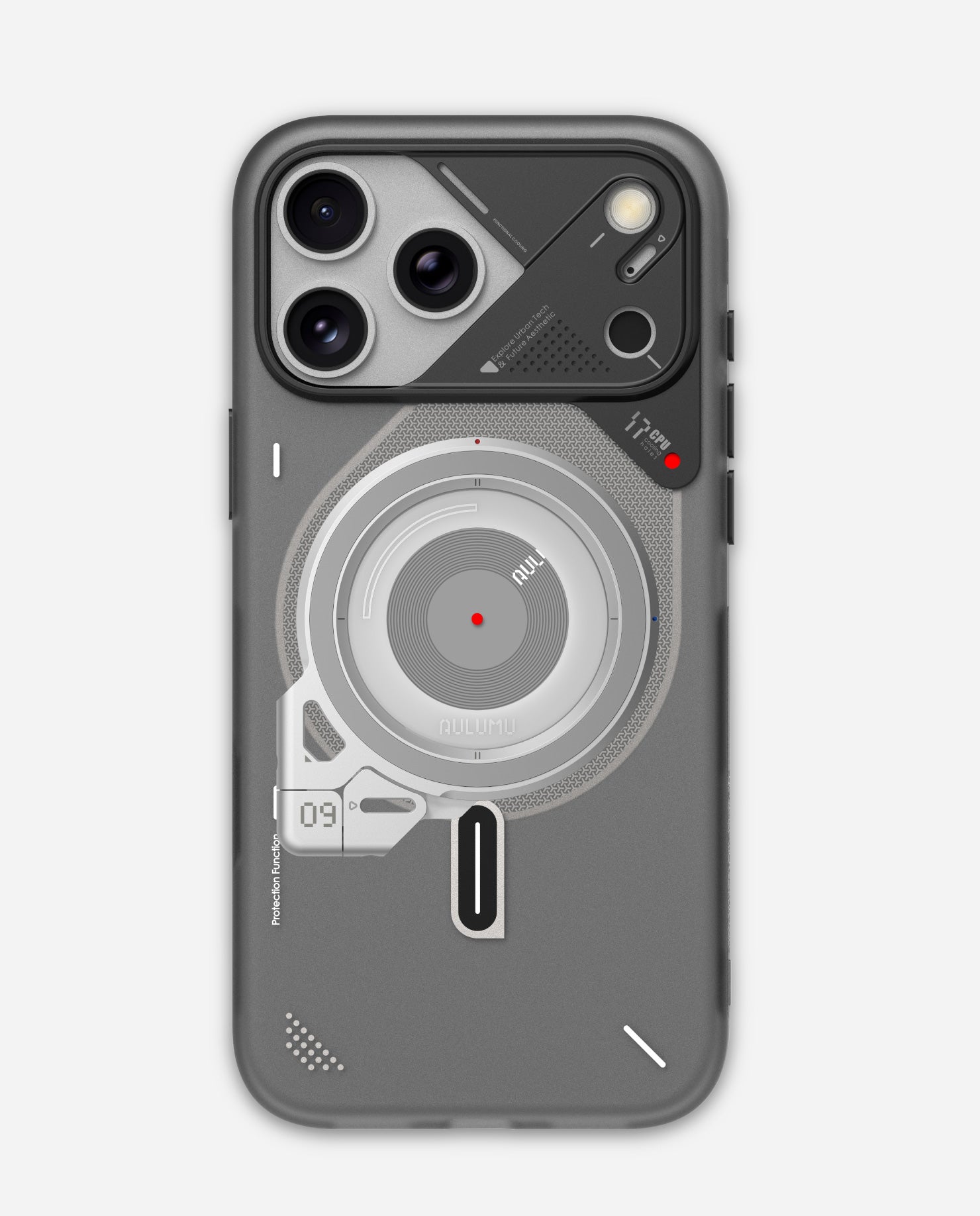 A17 iPhone 17シリーズ対応 スマホケース|磨き砂 & G09 360度回転式 スマホリング スタンド