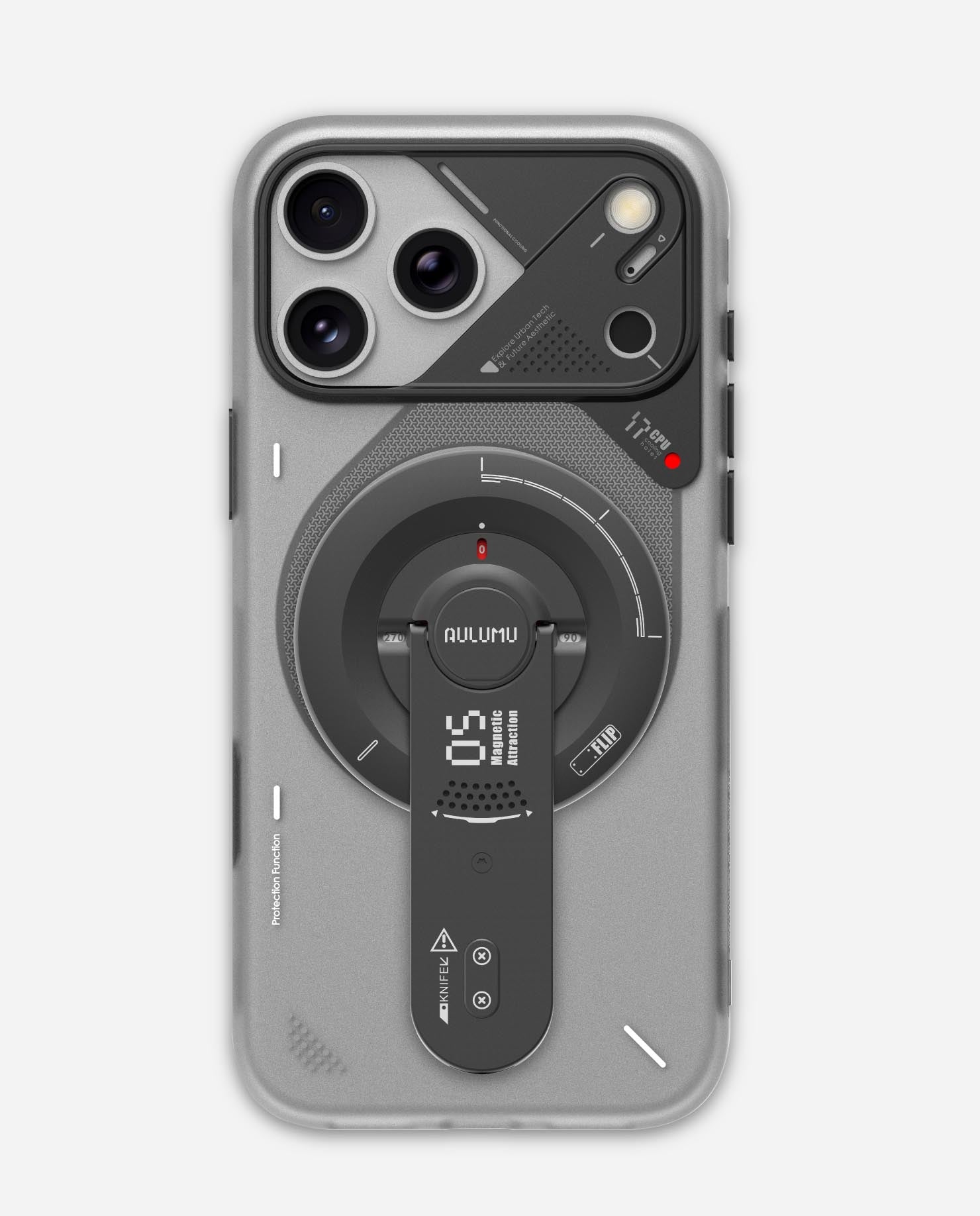 A17 iPhone 17シリーズ対応 スマホケース|磨き砂 & G05 Air 次世代マグセーフスタンド