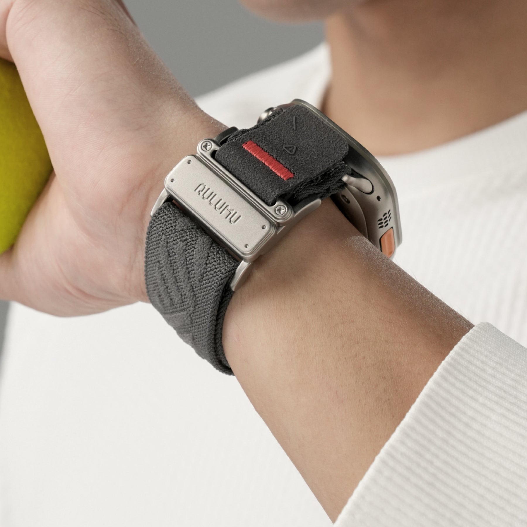 AULUMU C03 チタンマグバックルウォッチバンド