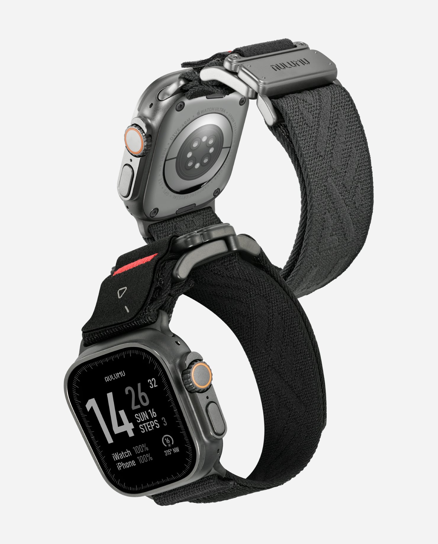AULUMU C03 チタンマグバックルウォッチバンド