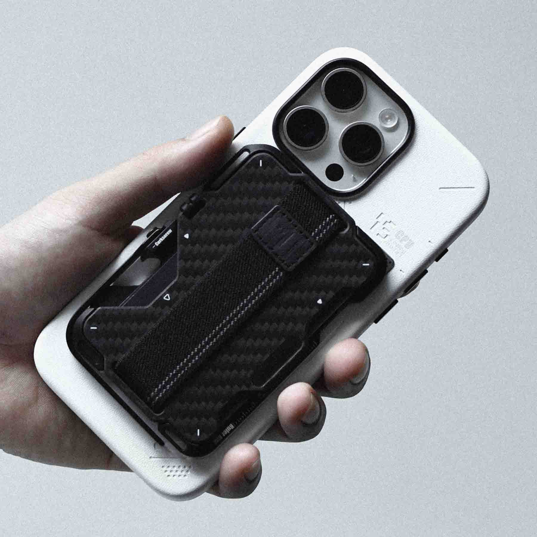 AULUMU G03 カードケース |マグネット|カーボン製|多機能|Magsafe