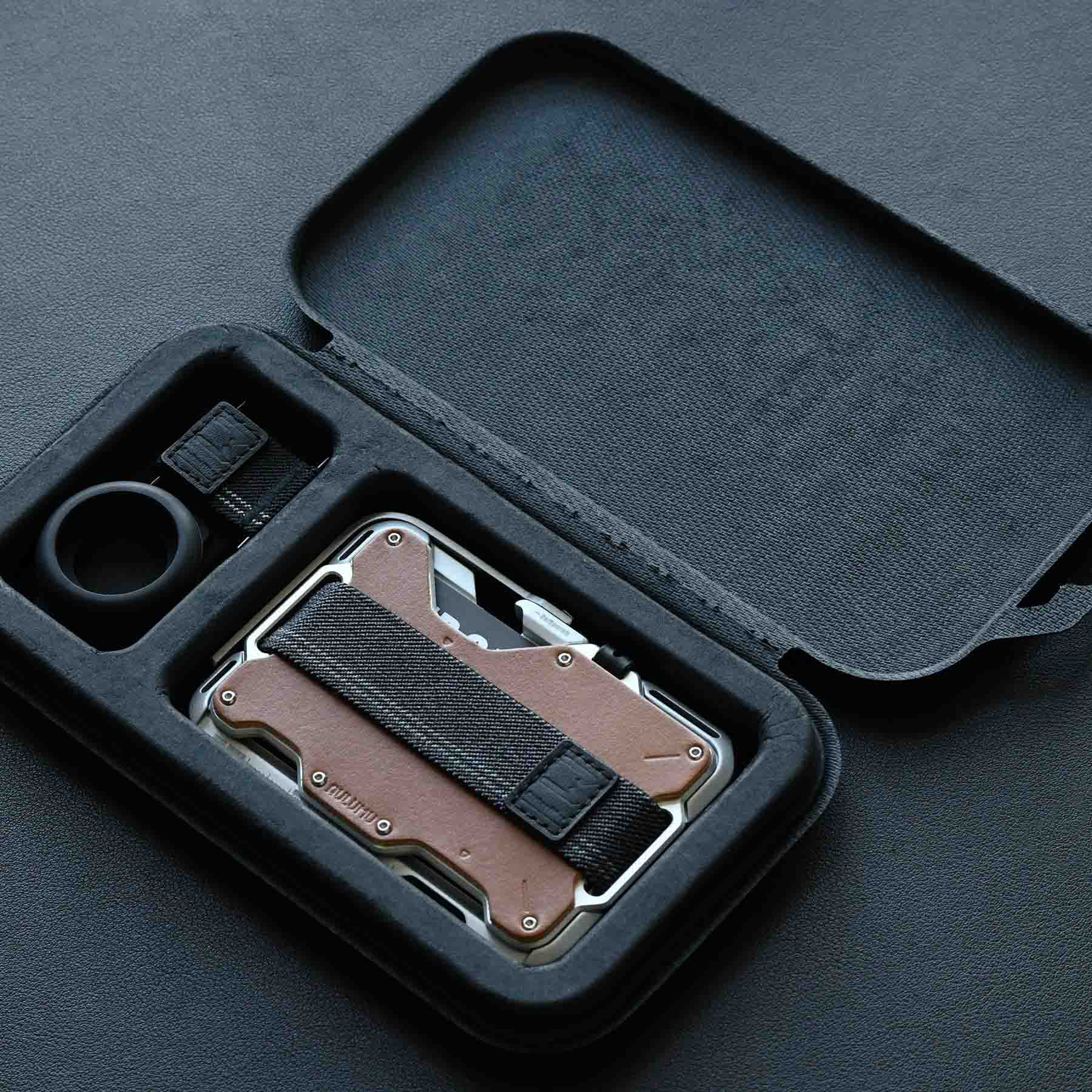 AULUMU G03 カードケース |マグネット|レザー|多機能|Magsafe