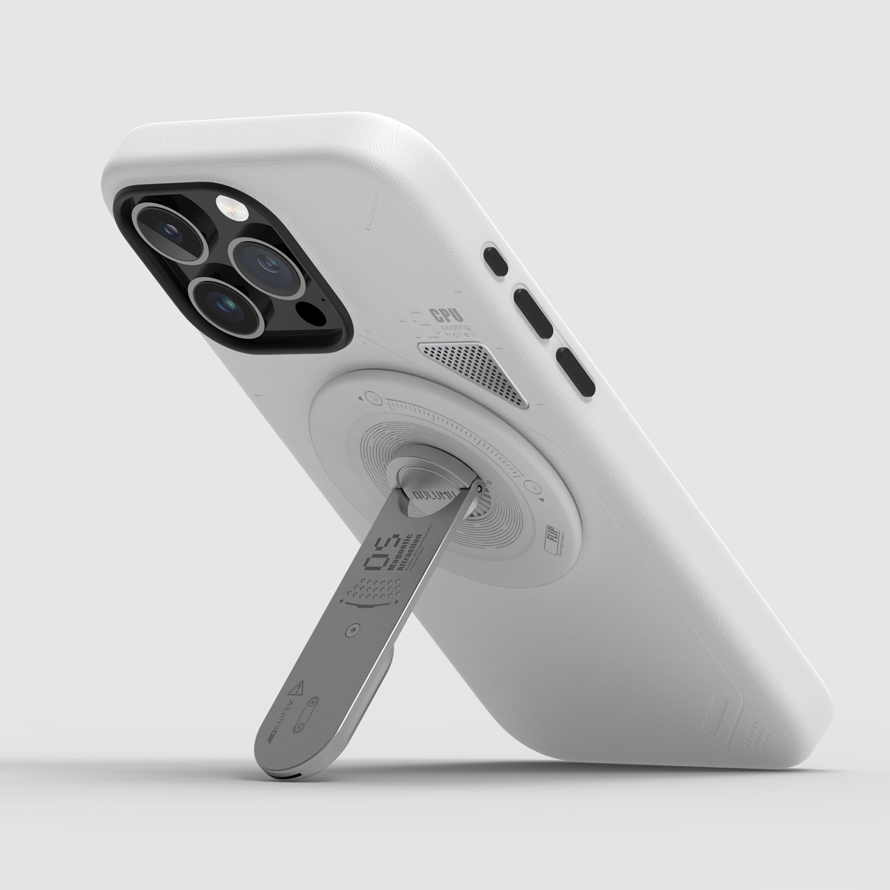 AULUMU G05 スマホスタンド |4 in 1多機能|セラミックナイフ内蔵
