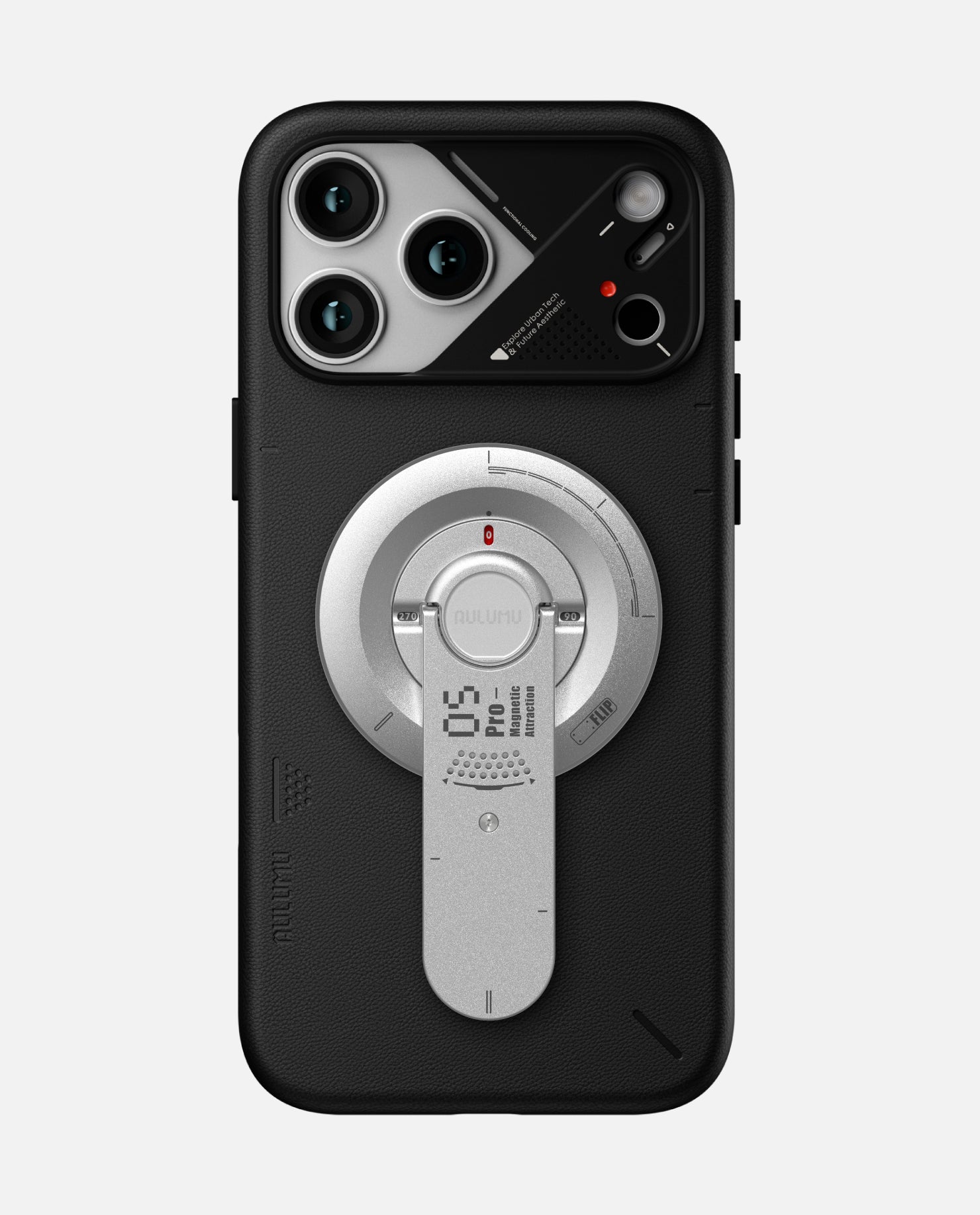A17 iPhone 17 Proシリーズ対応 スマホケース|レザー|MagSafe対応 & G05 Pro 多機能マグネットスタンド