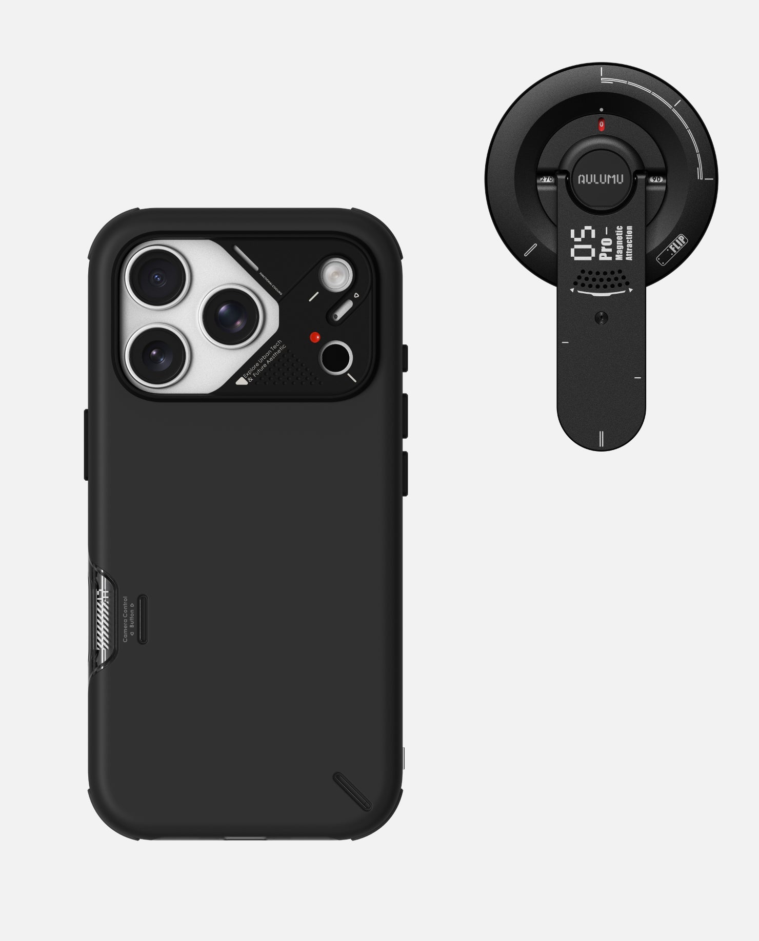 A17 iPhone 17 Pro / Pro Max用 耐衝撃ケース & G05 Pro 多機能