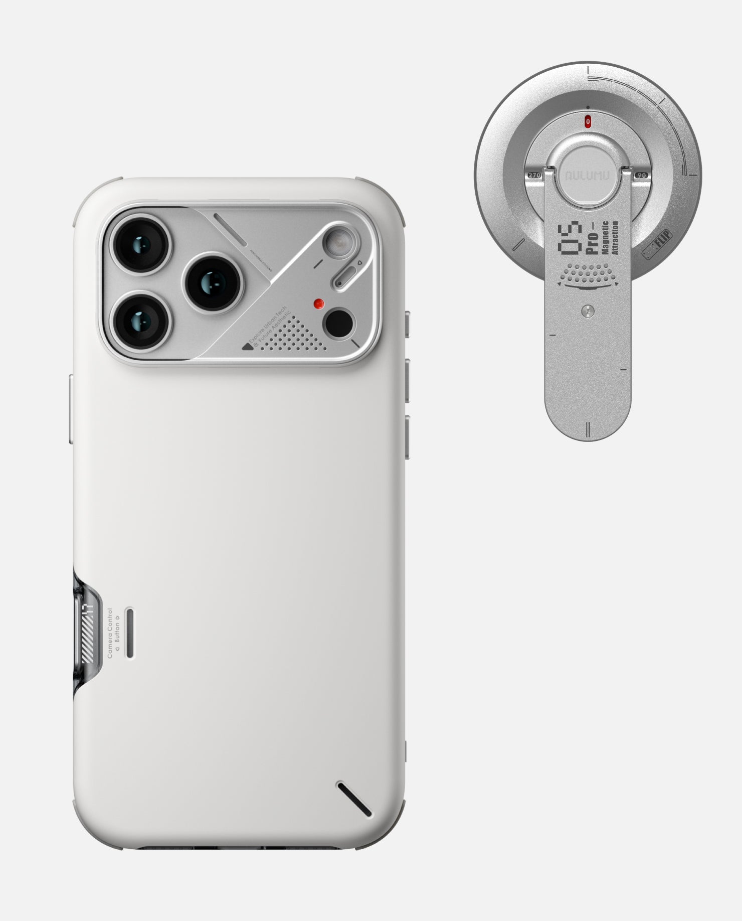 A17 iPhone 17 Pro / Pro Max用 耐衝撃ケース & G05 Pro 多機能