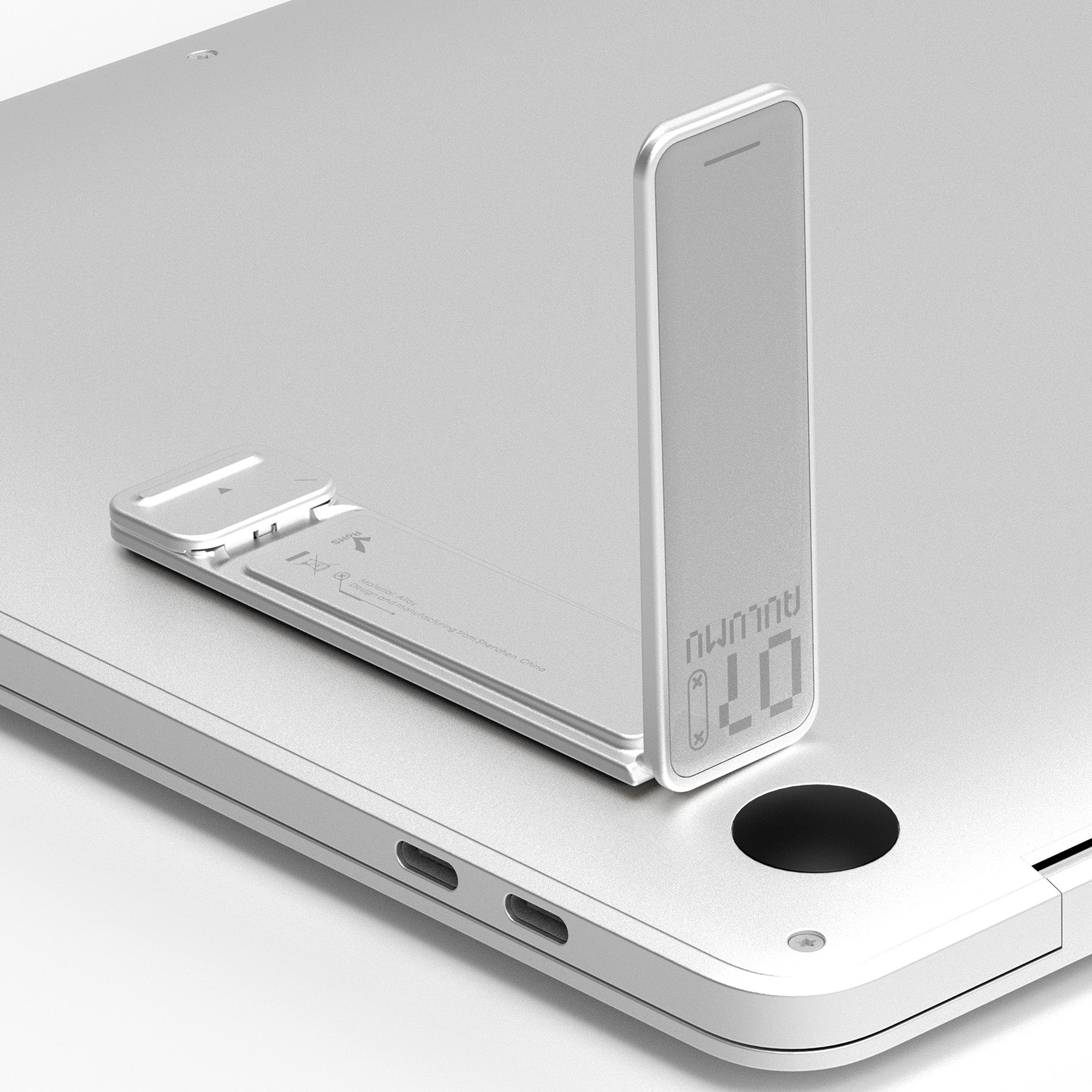 G07 ノートパソコンスタンド |シルバー