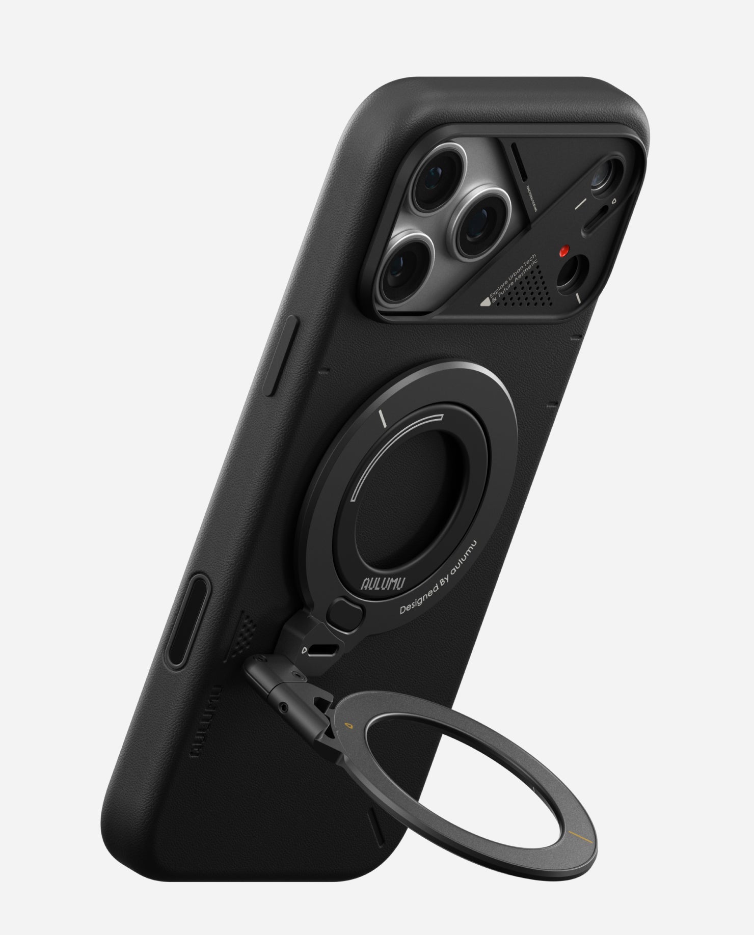 AULUMU G09 360度回転式 スマホリング スタンド | 3軸・360度回転式