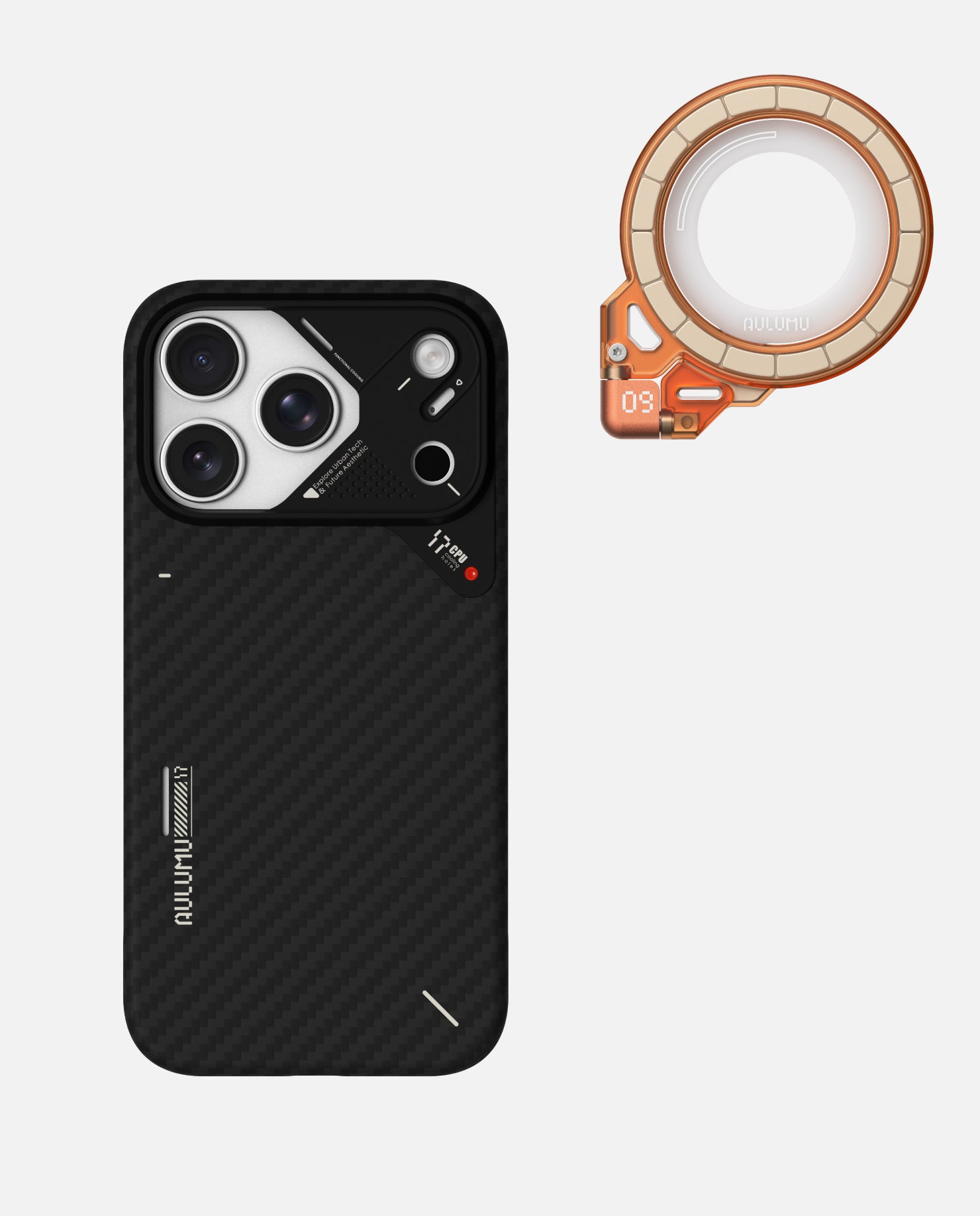 A17 iPhone 17 Proシリーズ対応 スマホケース|アラミド繊維|断熱窓|超