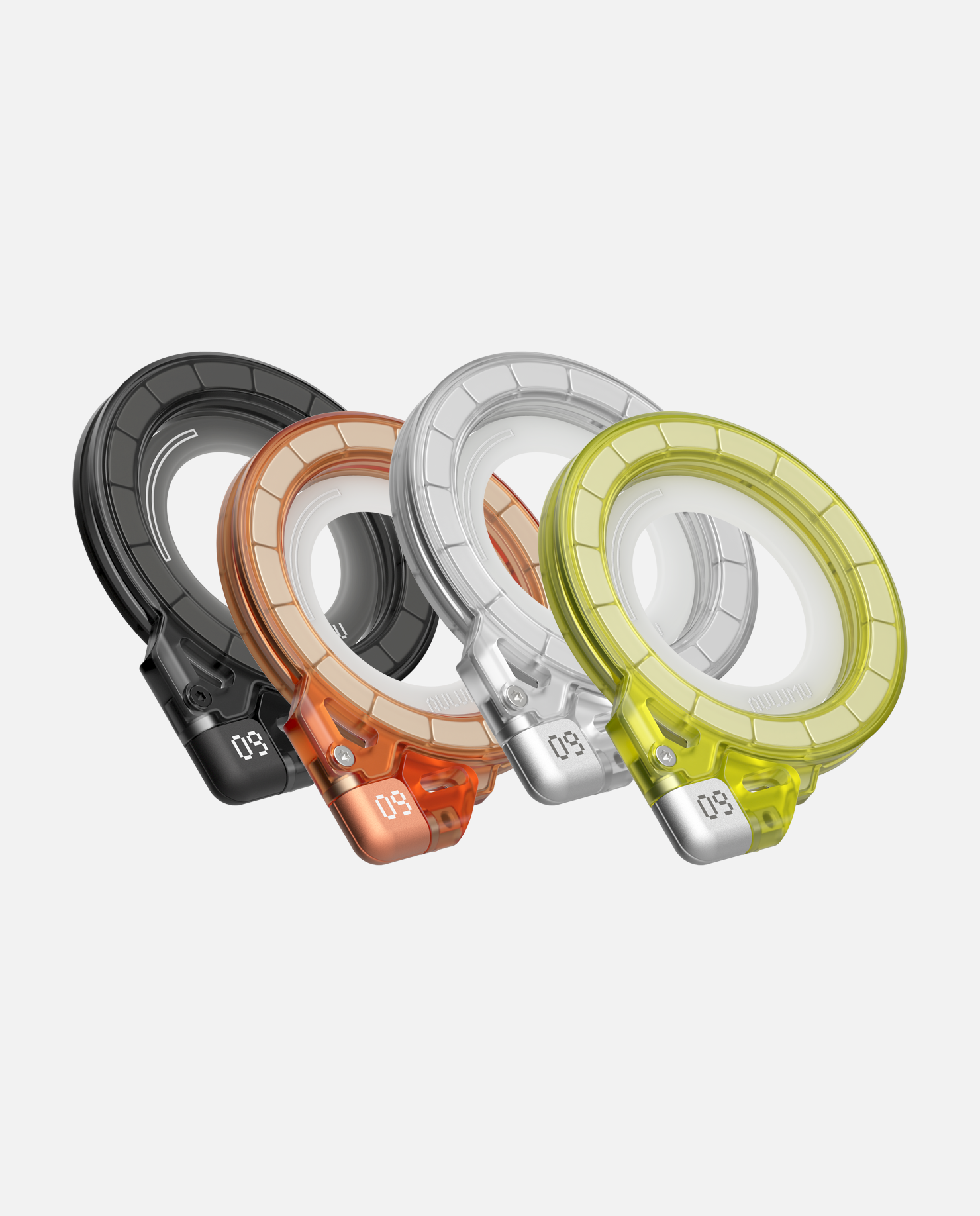 【2個セット】G09 Ghost 360度回転式スマホリング・スタンド