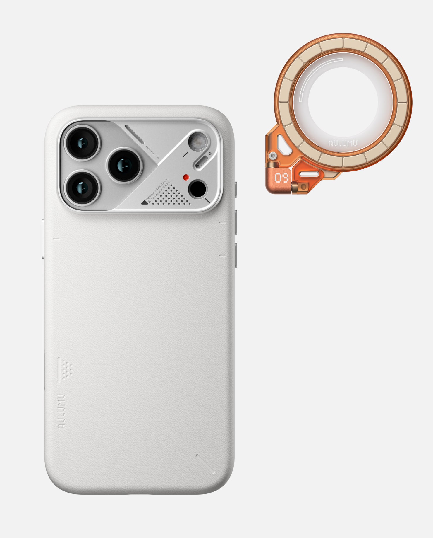 A17 iPhone 17 Proシリーズ対応 スマホケース|レザー & G09 Ghost 360
