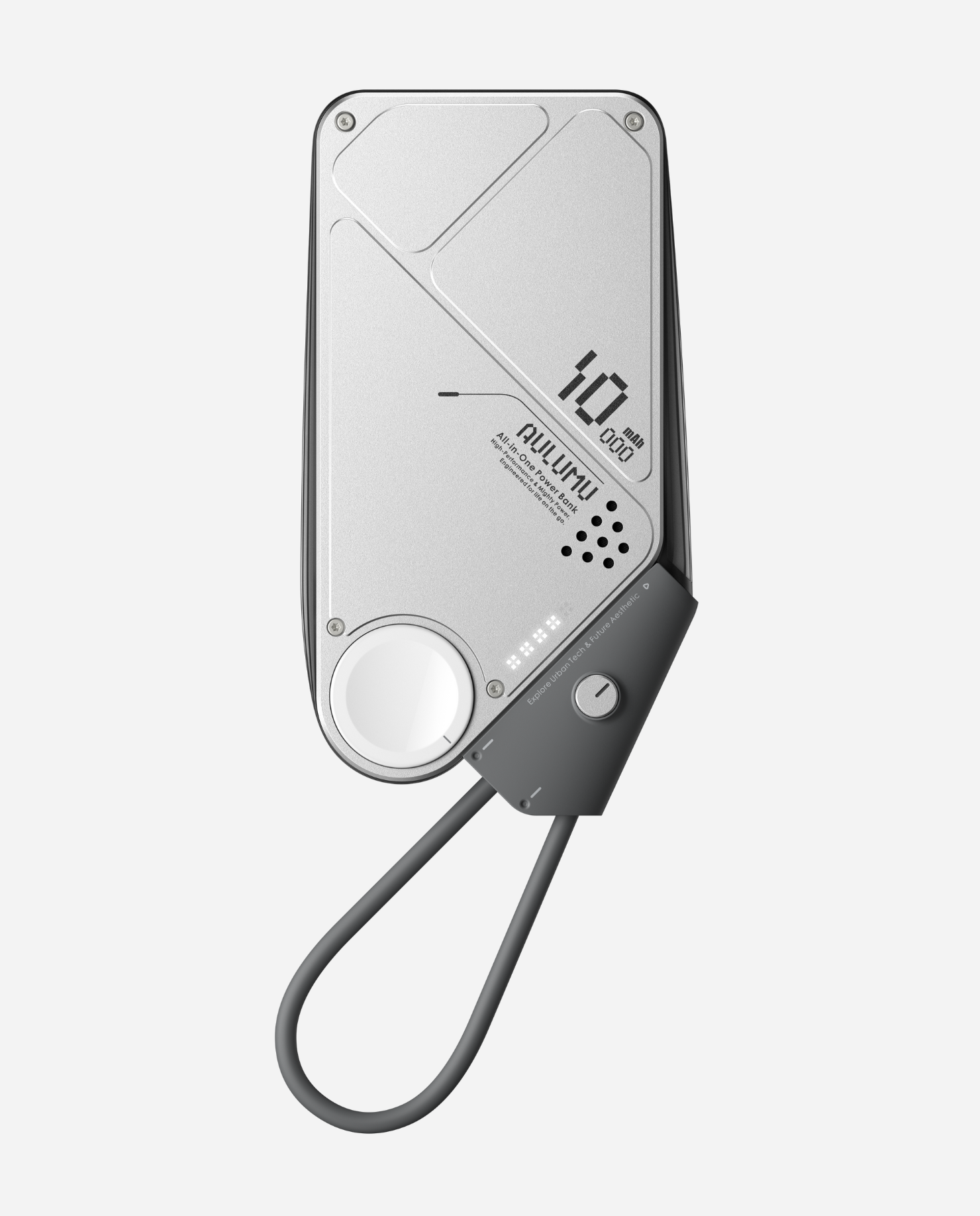 M10 10000mAh 3in1 両面マグネット式モバイルバッテリー